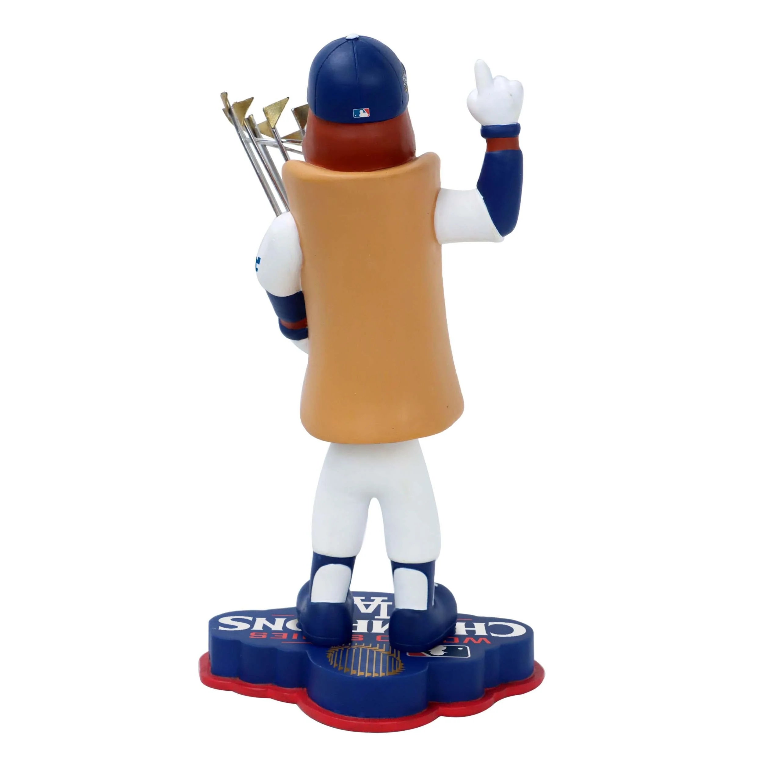 Los Angeles Dodgers MLB 2024 World Series Champions Dodger Dog Mascot Bobblehead - Image 2