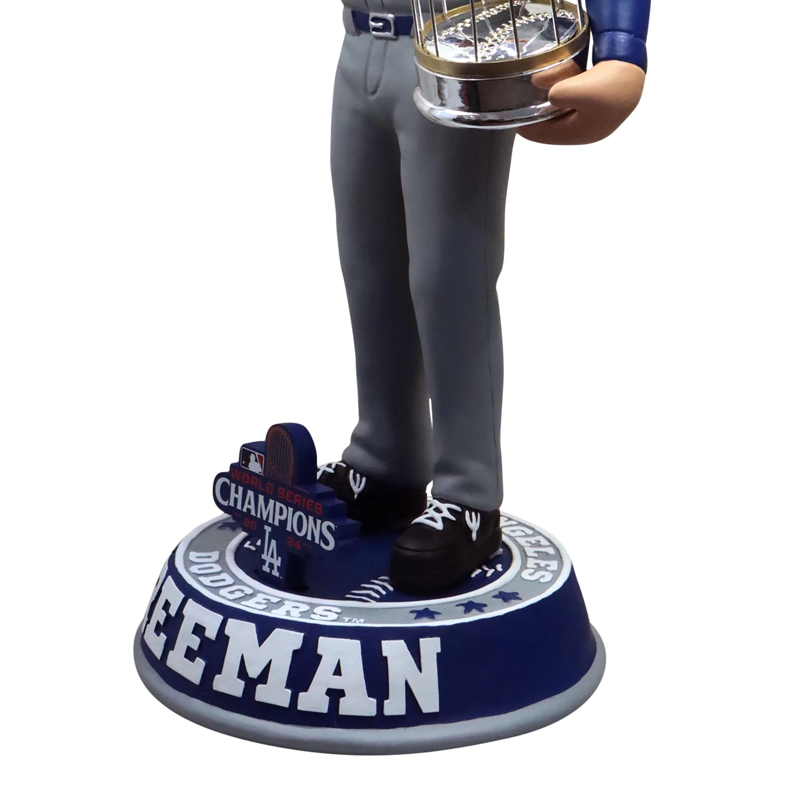 Los Angeles Dodgers MLB 2024 World Series Champions Freddie Freeman 3 Ft Player Bobblehead - Image 3