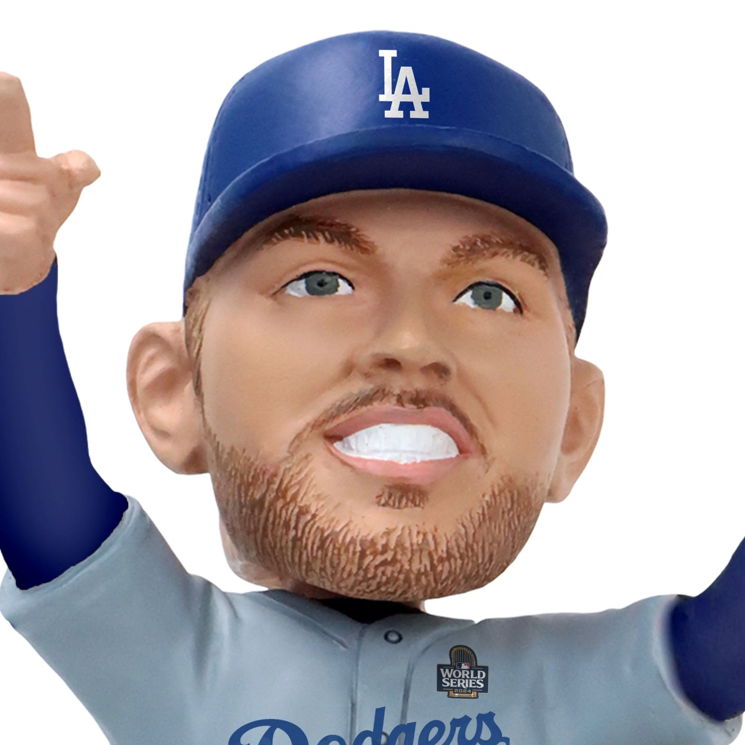 Los Angeles Dodgers MLB 2024 World Series Champions Freddie Freeman Alternate Jersey Celebration Bobblehead - Image 2