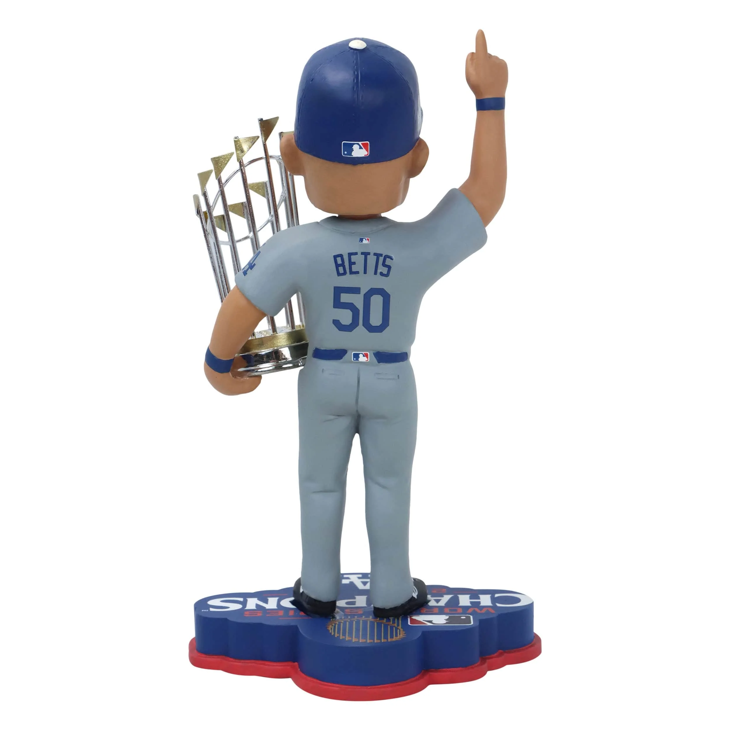 Los Angeles Dodgers MLB 2024 World Series Champions Mookie Betts Bobblehead - Image 2