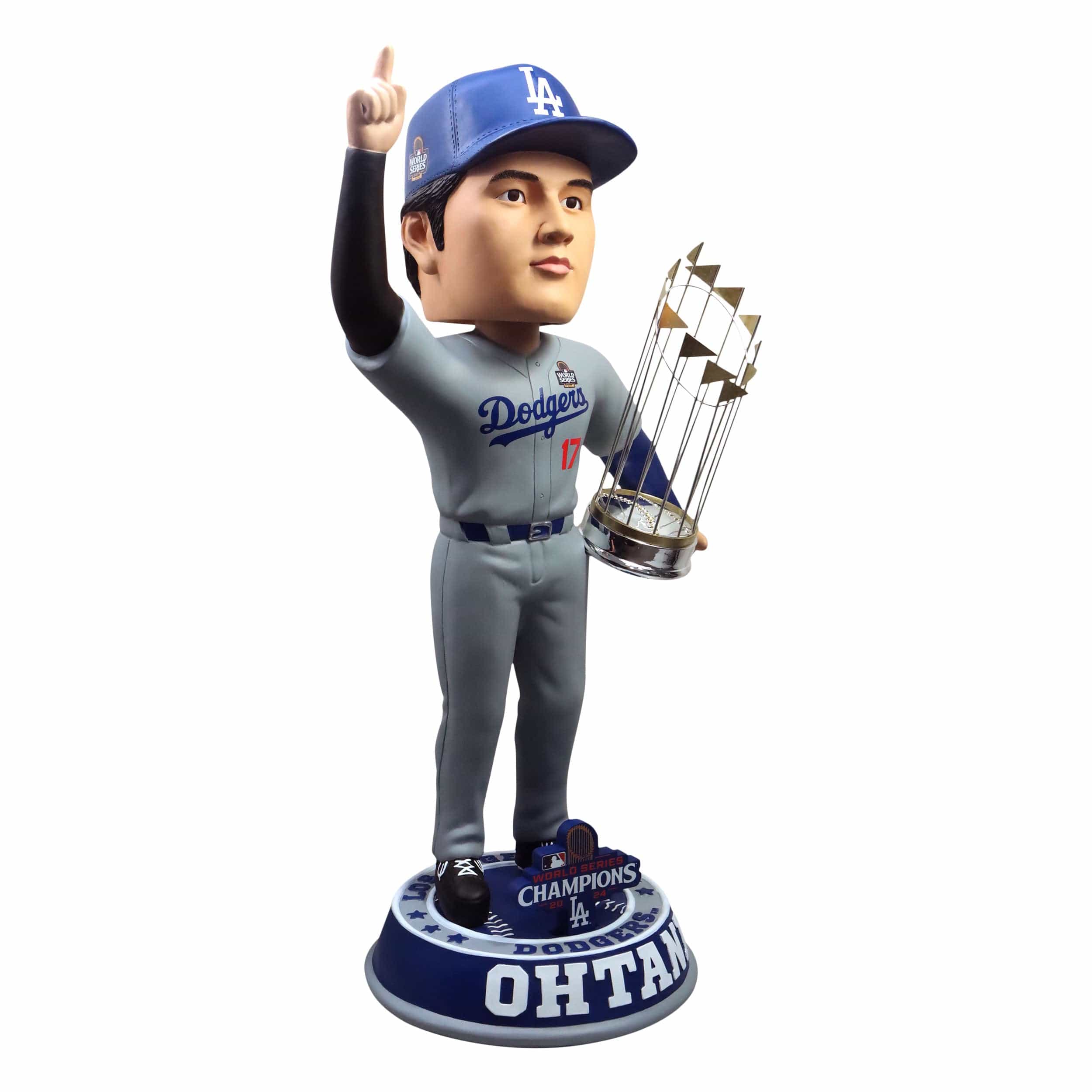 Los Angeles Dodgers MLB 2024 World Series Champions Shohei Ohtani 3 Ft Bobblehead - Image 4