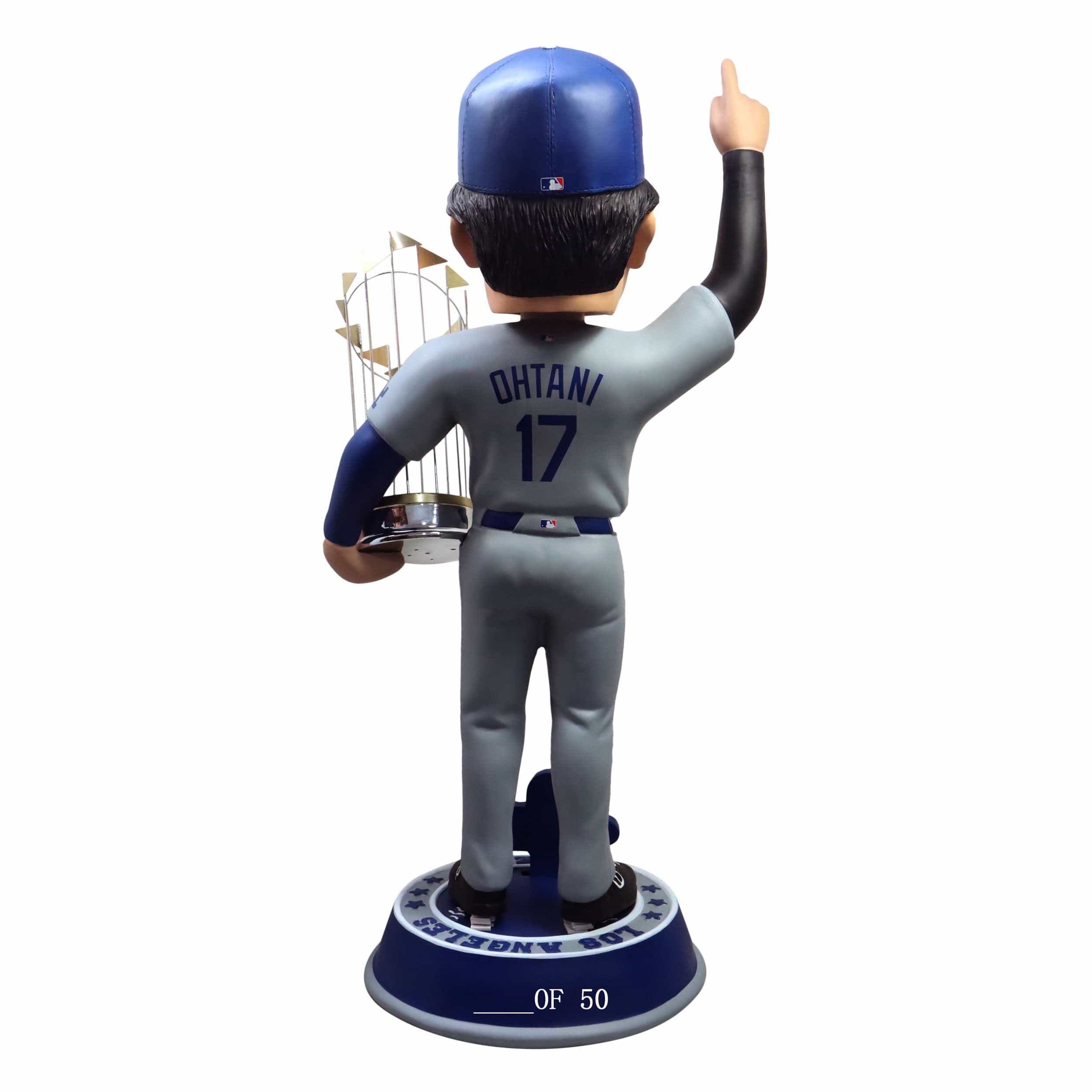 Los Angeles Dodgers MLB 2024 World Series Champions Shohei Ohtani 3 Ft Bobblehead - Image 5