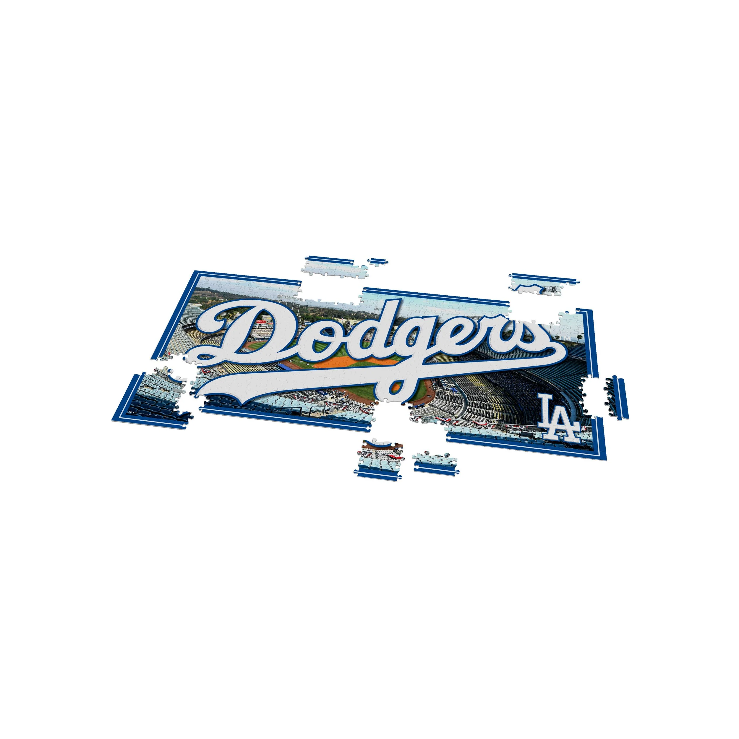 Los Angeles Dodgers MLB 500 Piece Stadiumscape Jigsaw Puzzle PZLZ - Dodger Stadium - Image 3