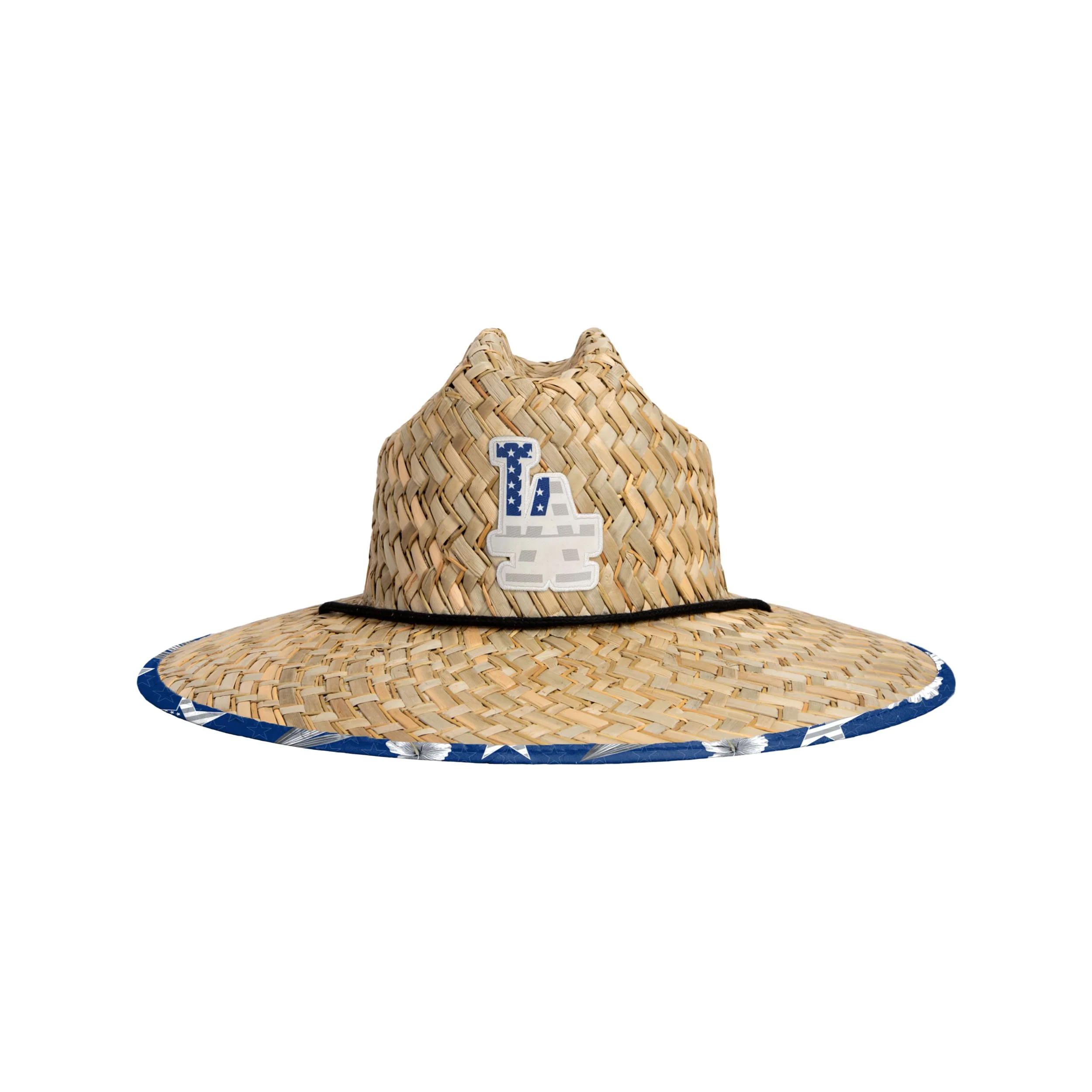 Los Angeles Dodgers MLB Americana Straw Hat