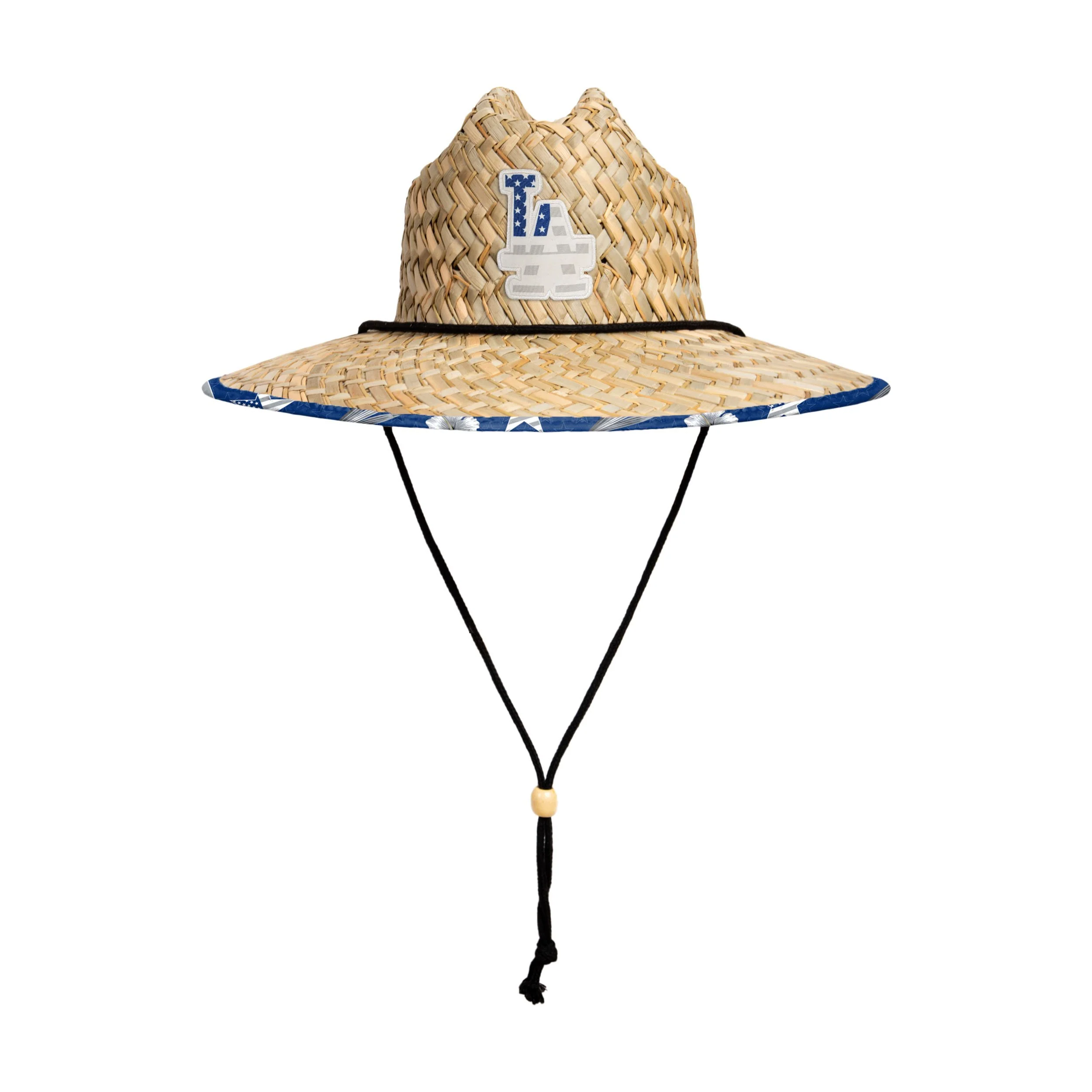 Los Angeles Dodgers MLB Americana Straw Hat - Image 3