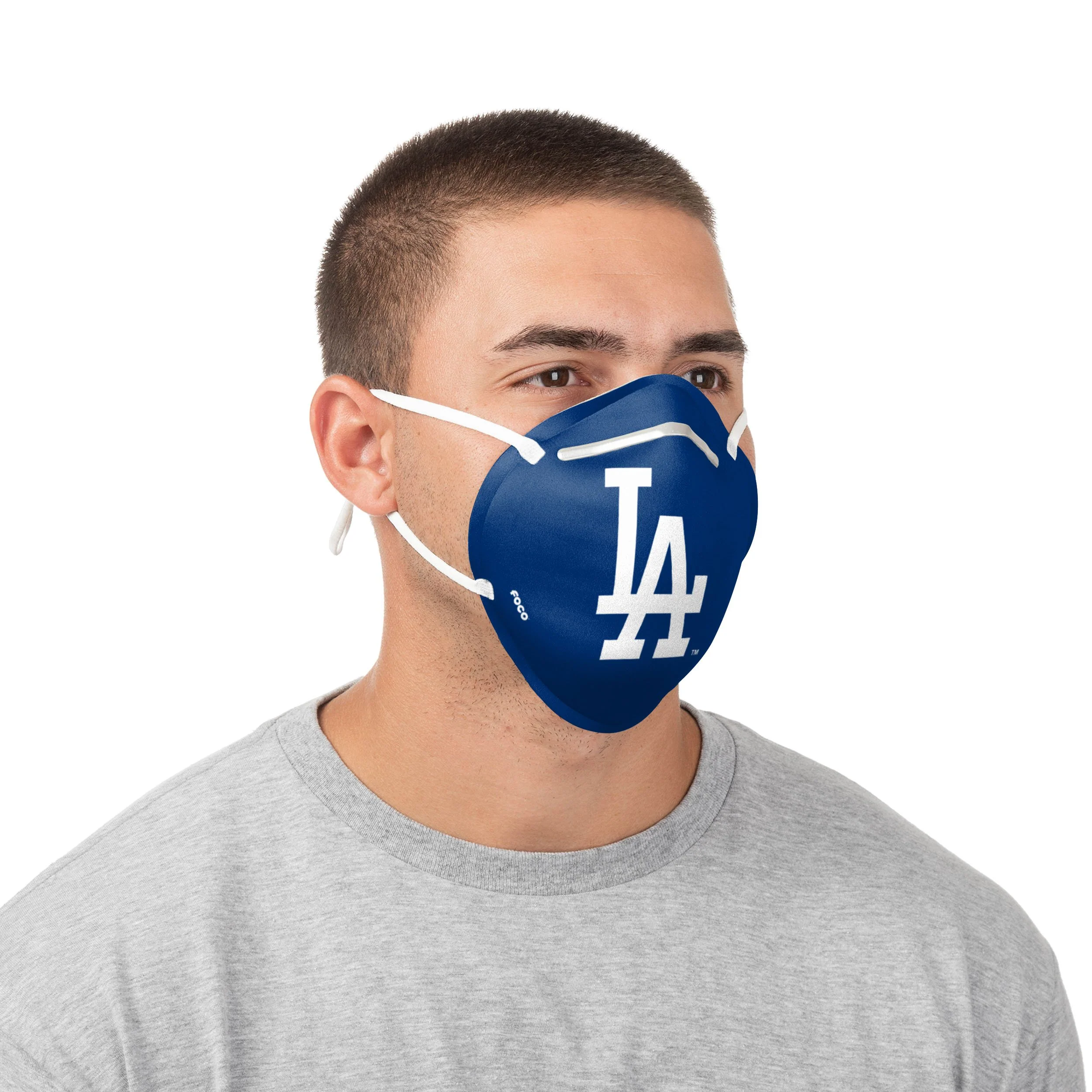 Los Angeles Dodgers MLB Big Logo Cone Face Cover - Image 3