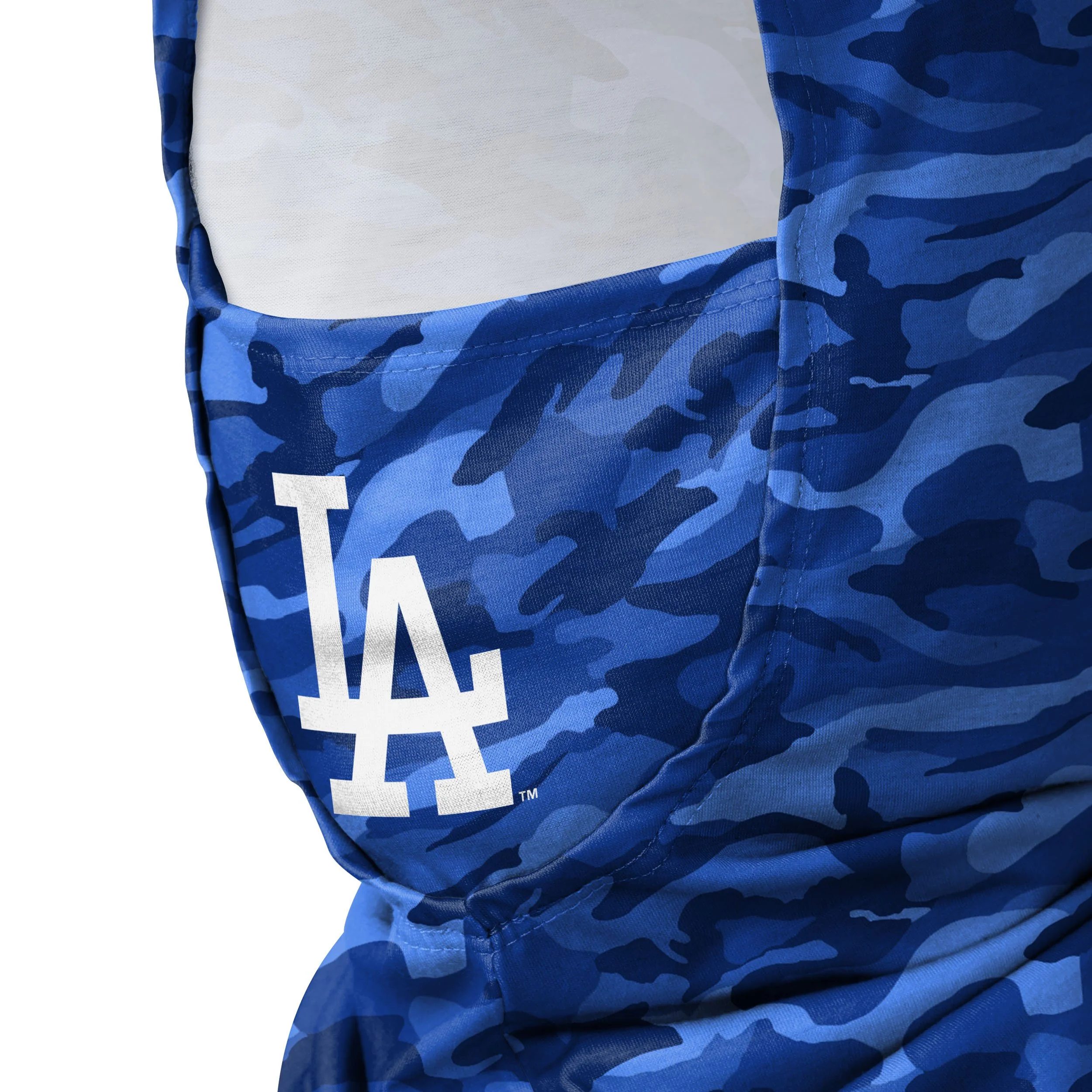 Los Angeles Dodgers MLB Camo Lightweight Hooded Gaiter - Image 3