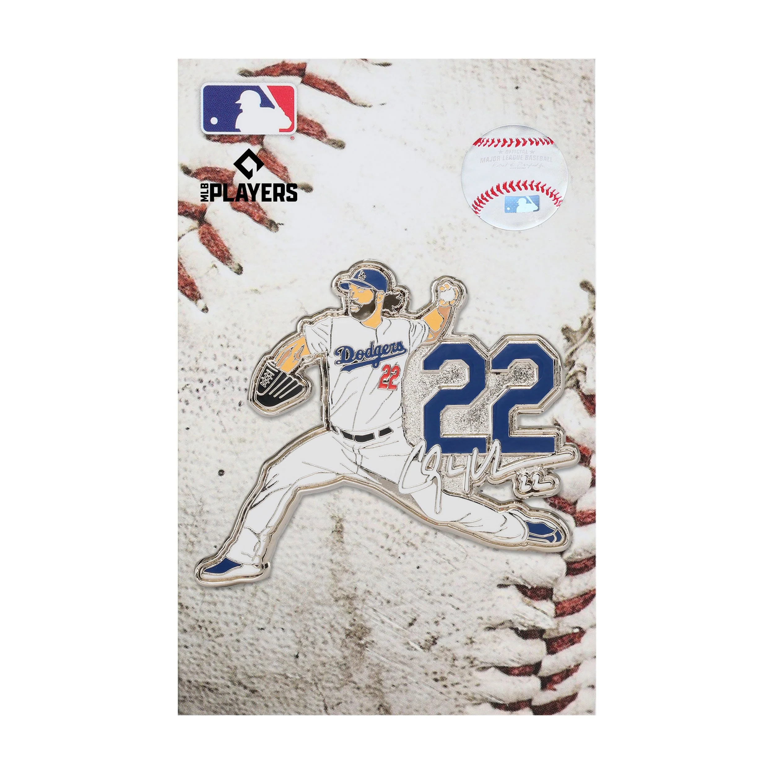 Los Angeles Dodgers MLB Clayton Kershaw Pro Pinz - Image 2