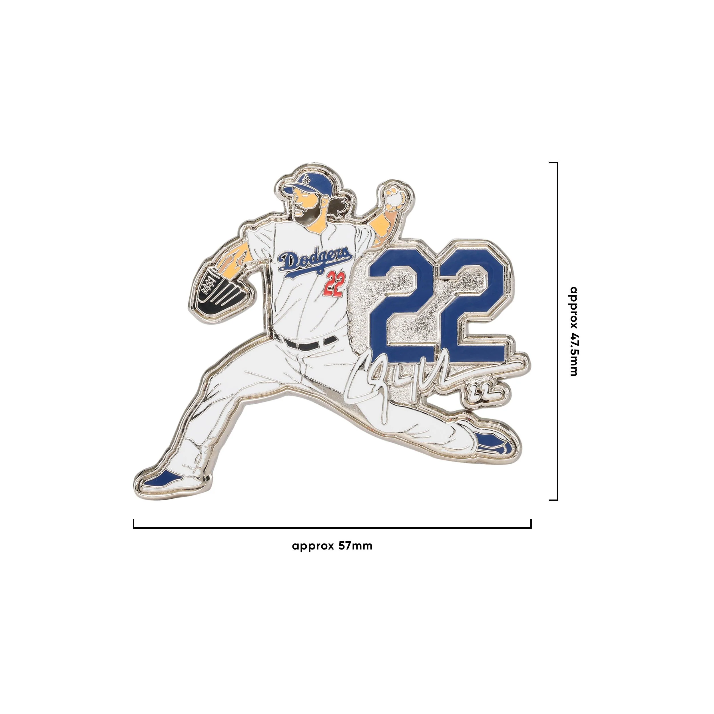 Los Angeles Dodgers MLB Clayton Kershaw Pro Pinz - Image 4