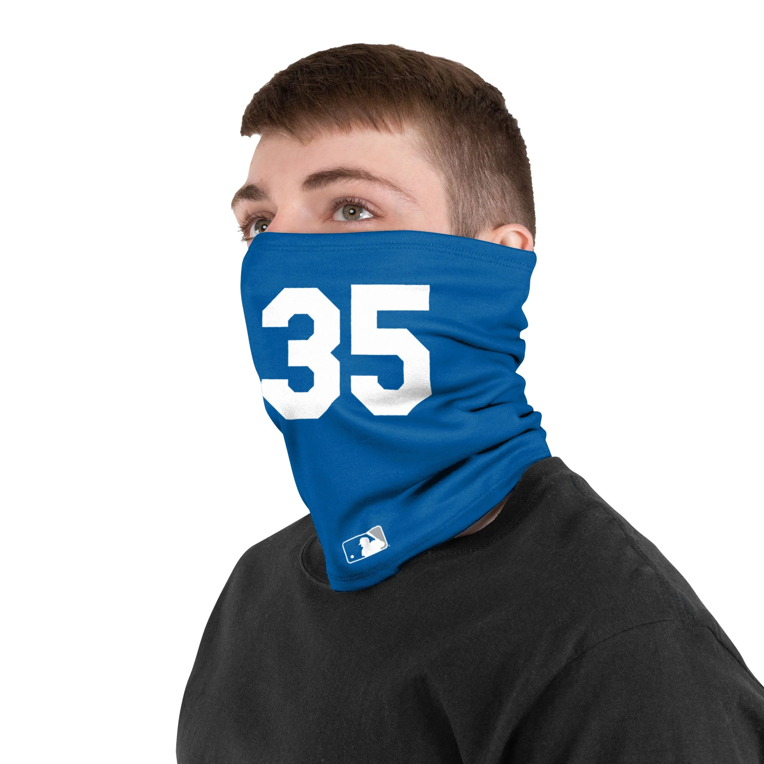 Los Angeles Dodgers MLB Cody Bellinger On-Field Blue UV Gaiter Scarf - Image 3