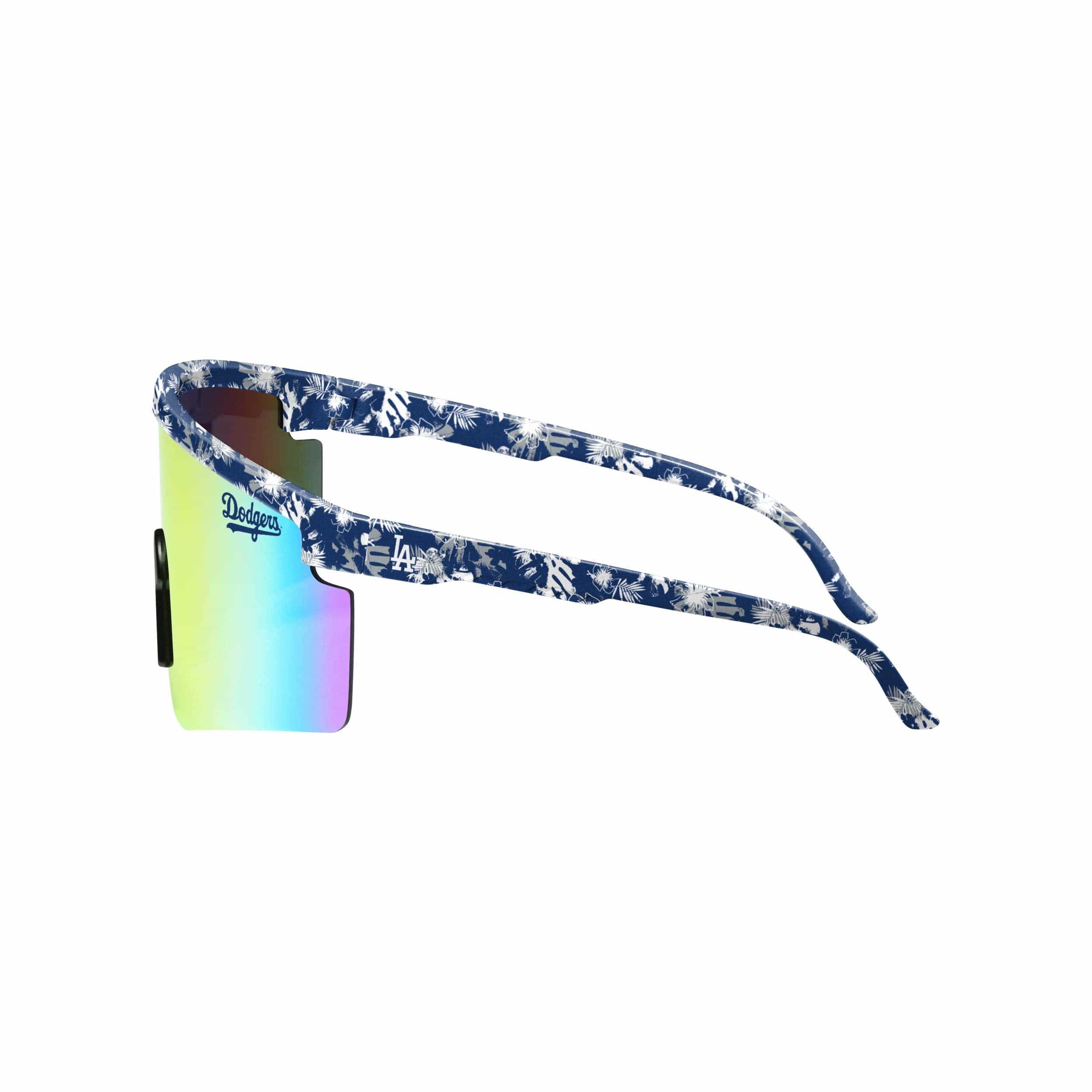 Los Angeles Dodgers MLB Floral Large Frame Sunglasses - Image 3