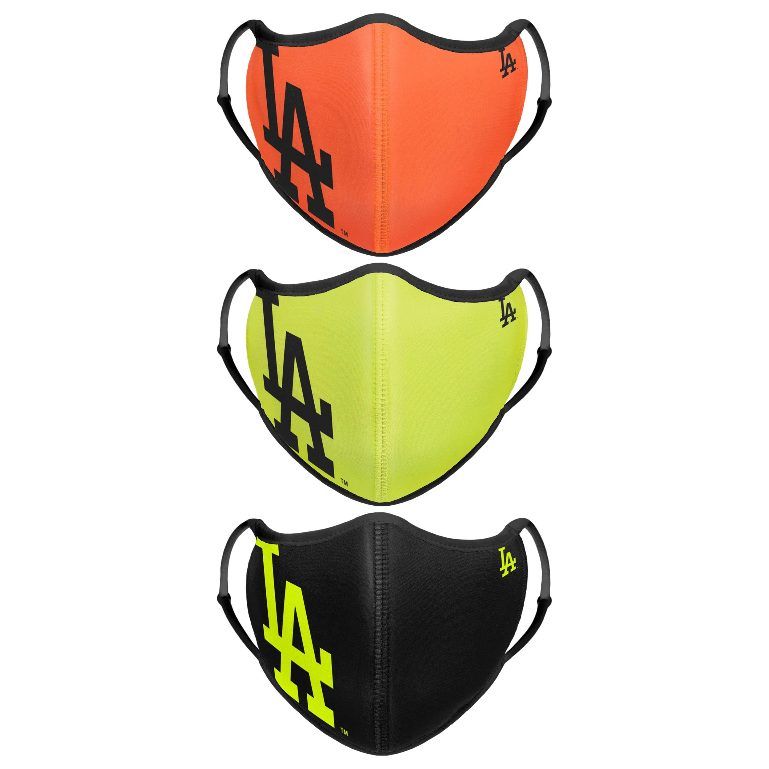 Los Angeles Dodgers MLB Highlights Sport 3 Pack Face Cover
