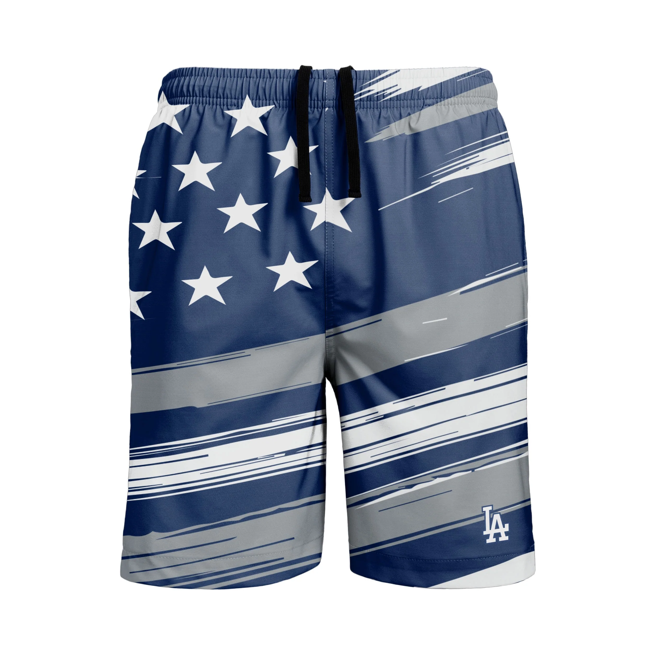 Los Angeles Dodgers MLB Mens Americana Swimming Trunks
