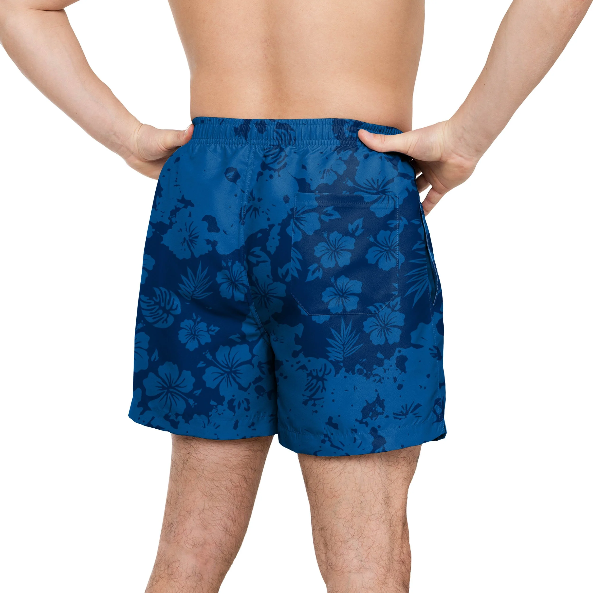Los Angeles Dodgers MLB Mens Color Change-Up Swimming Trunks - Image 2