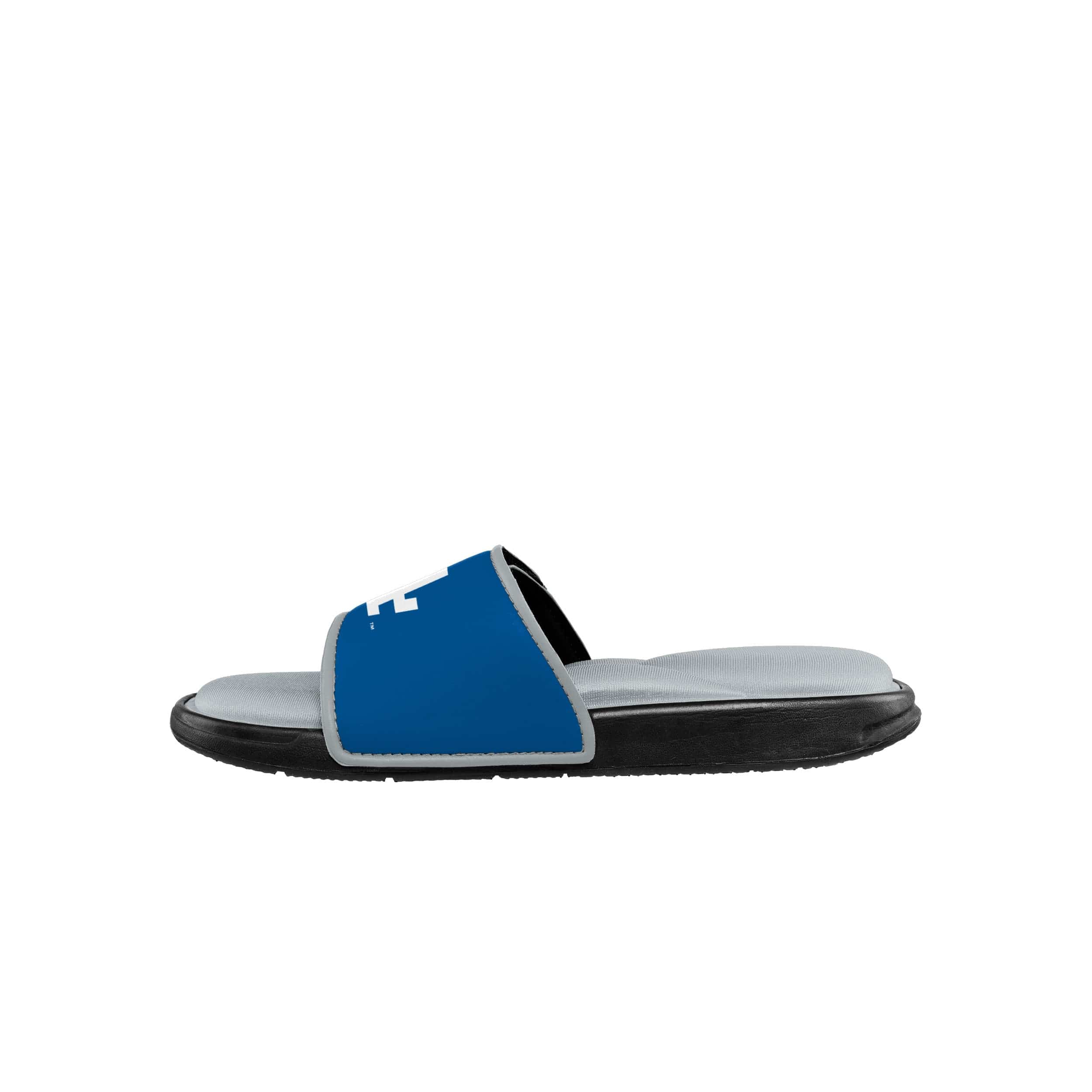 Los Angeles Dodgers MLB Mens Foam Sport Slide Sandals - Image 2