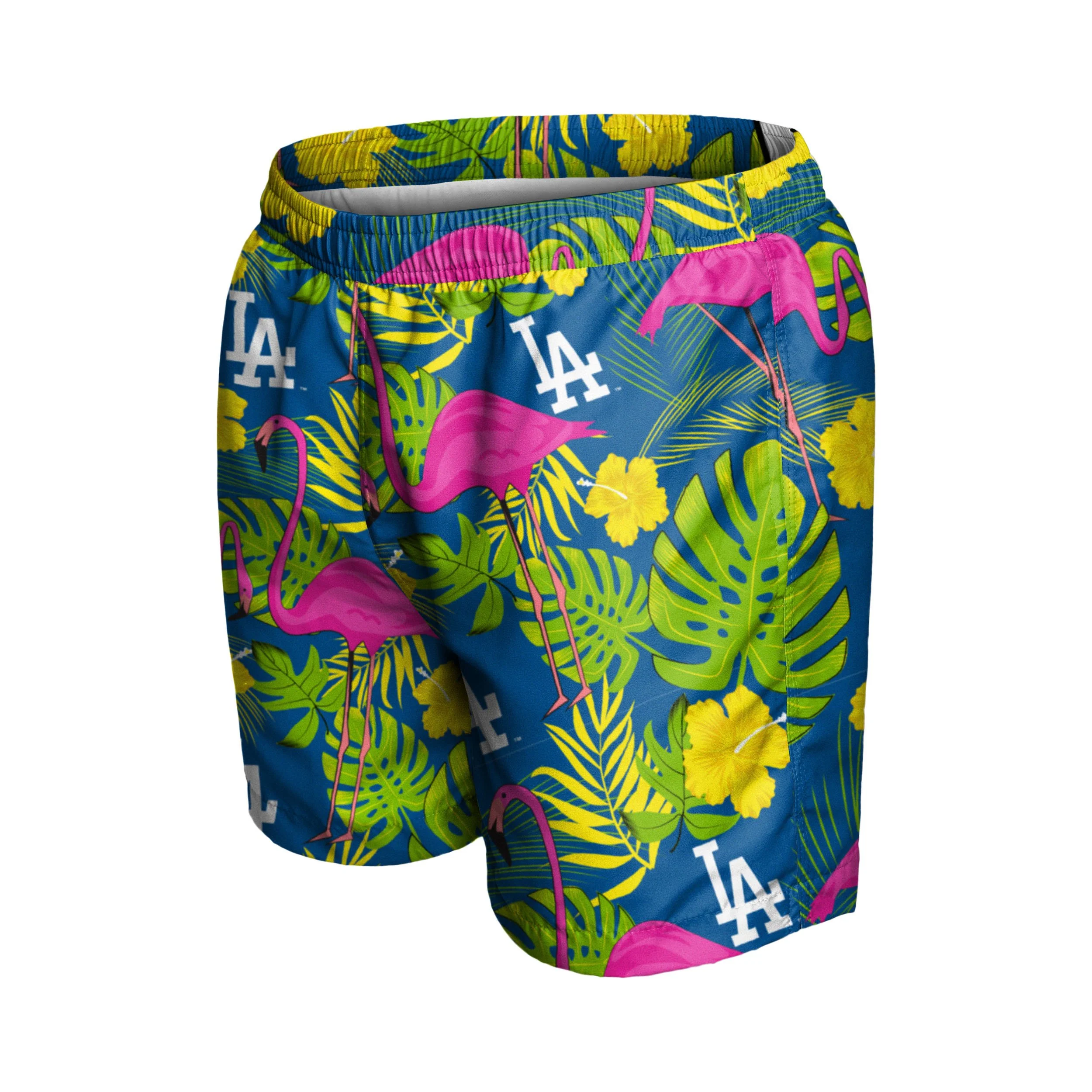 Los Angeles Dodgers MLB Mens Highlights Swimming Trunks