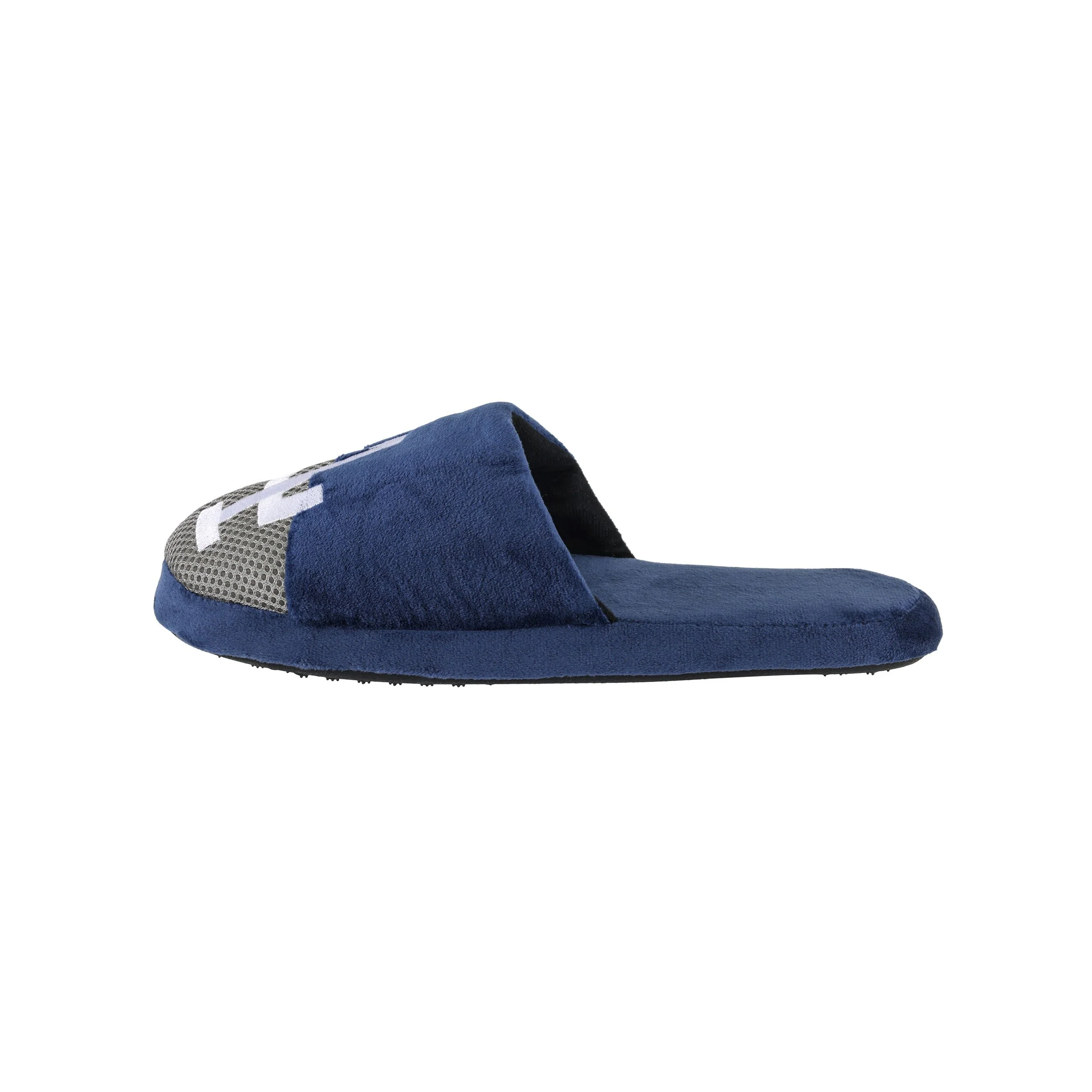 Los Angeles Dodgers MLB Mens Logo Staycation Slippers - Image 2