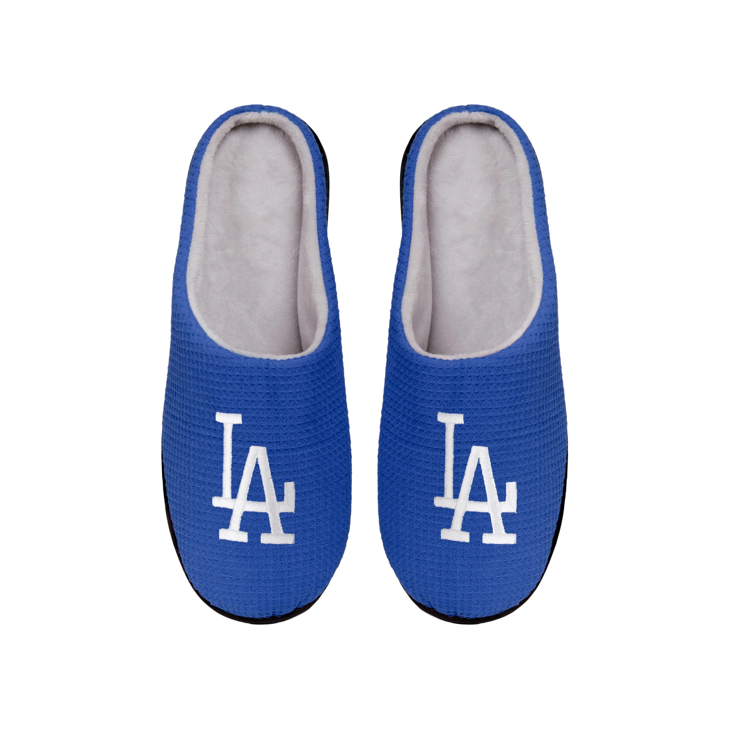 Los Angeles Dodgers MLB Mens Memory Foam Slide Slippers - Image 2