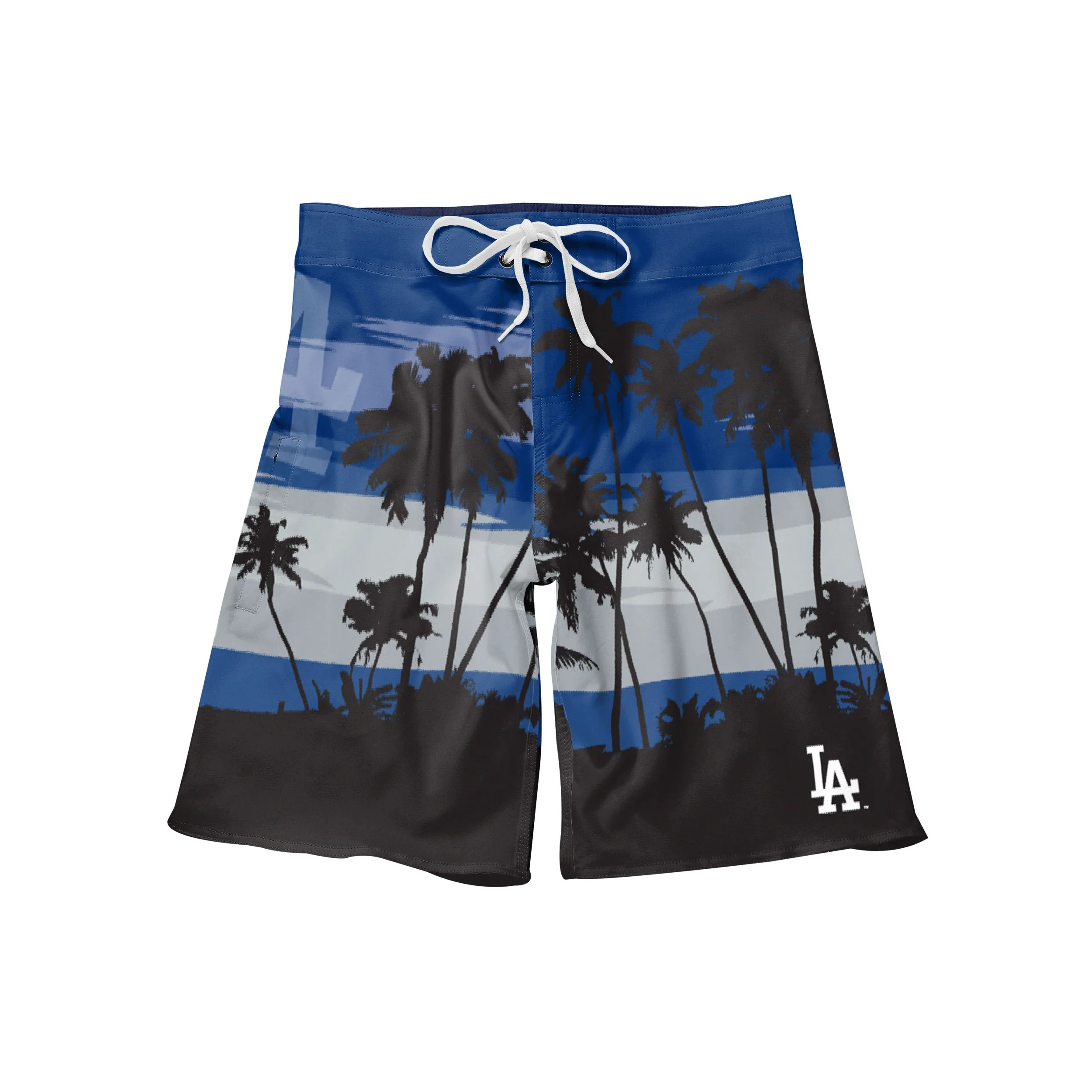Los Angeles Dodgers MLB Mens Sunset Boardshorts - Image 4