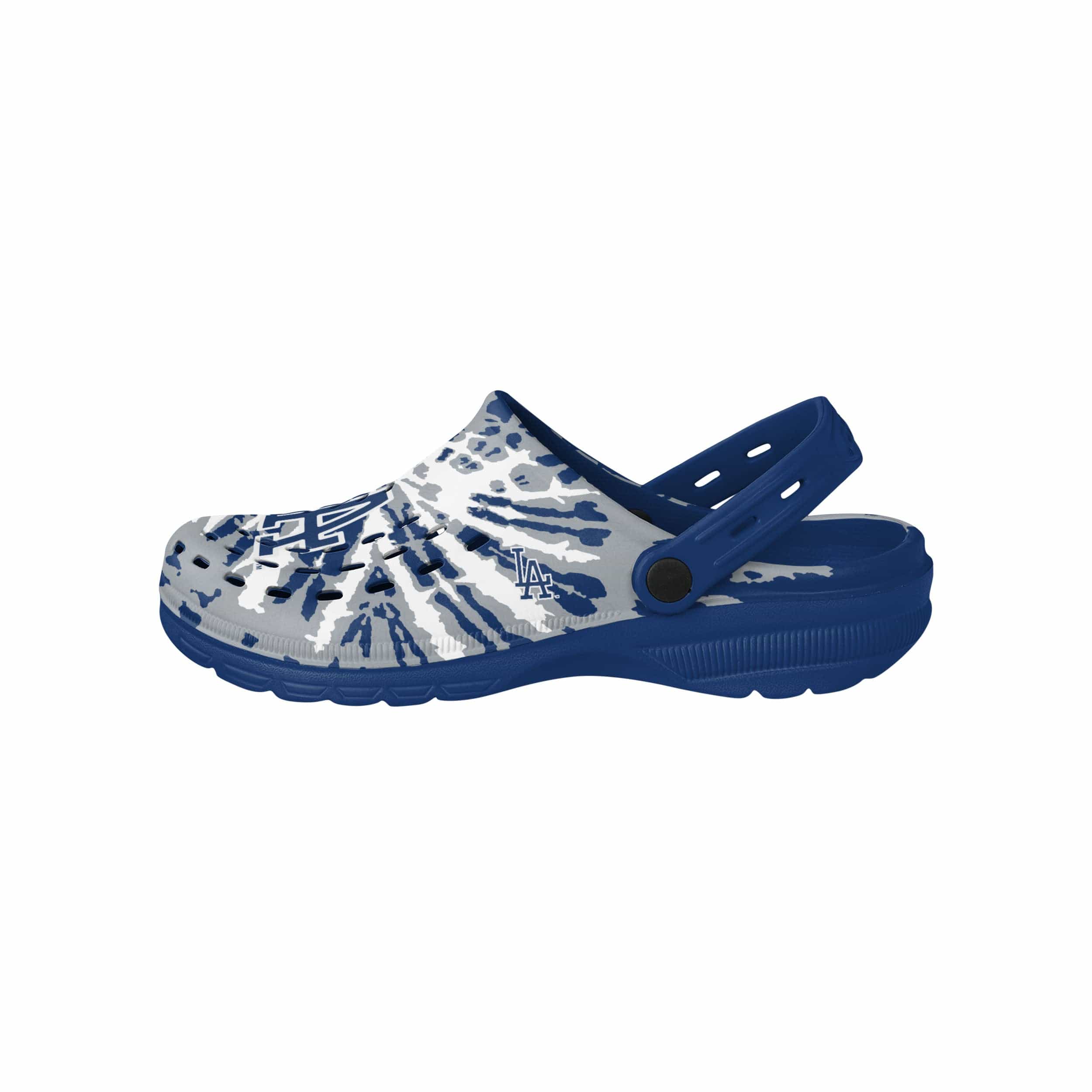 Los Angeles Dodgers MLB Mens Tie-Dye Clog With Strap - Image 2