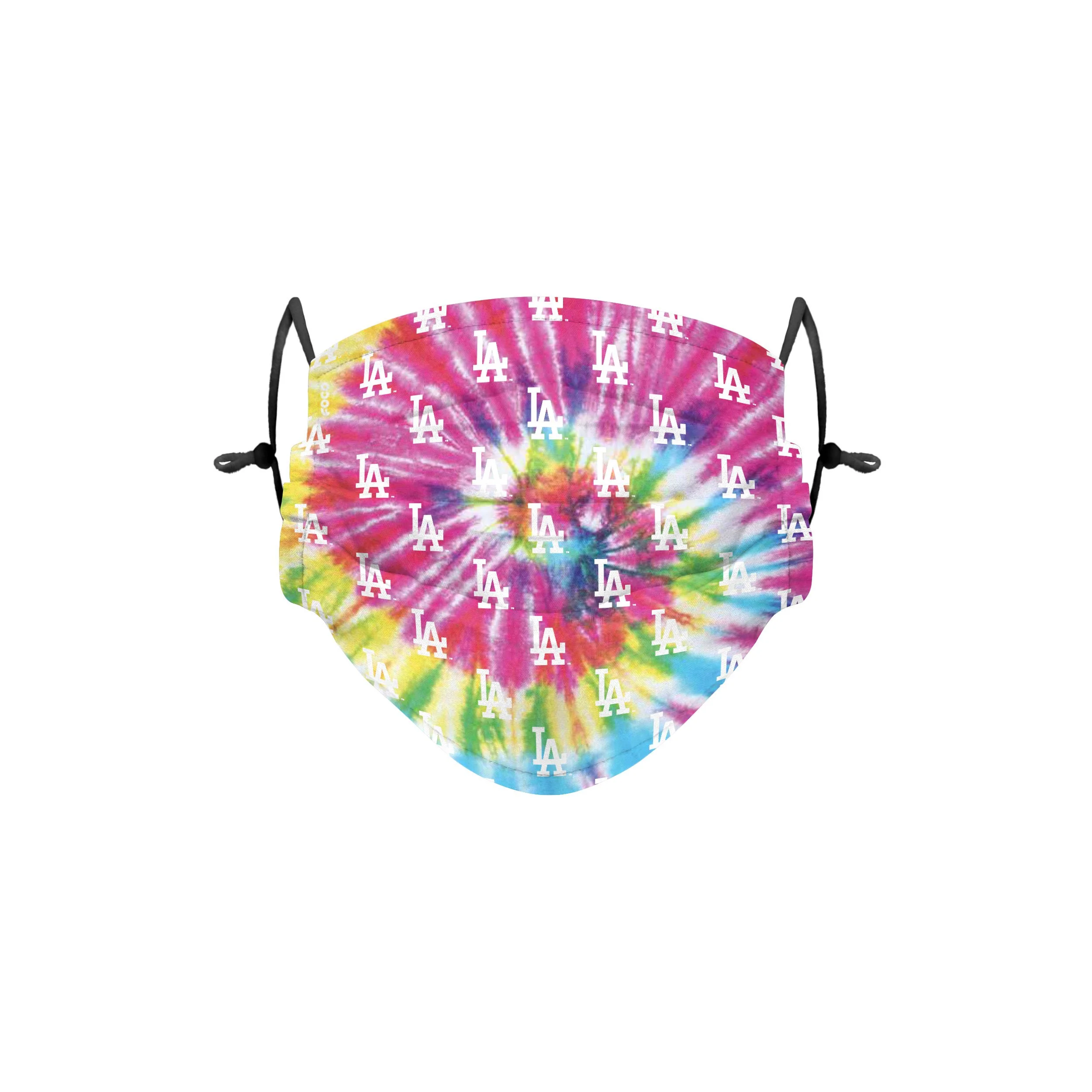 Los Angeles Dodgers MLB Pastel Tie-Dye Adjustable Face Cover