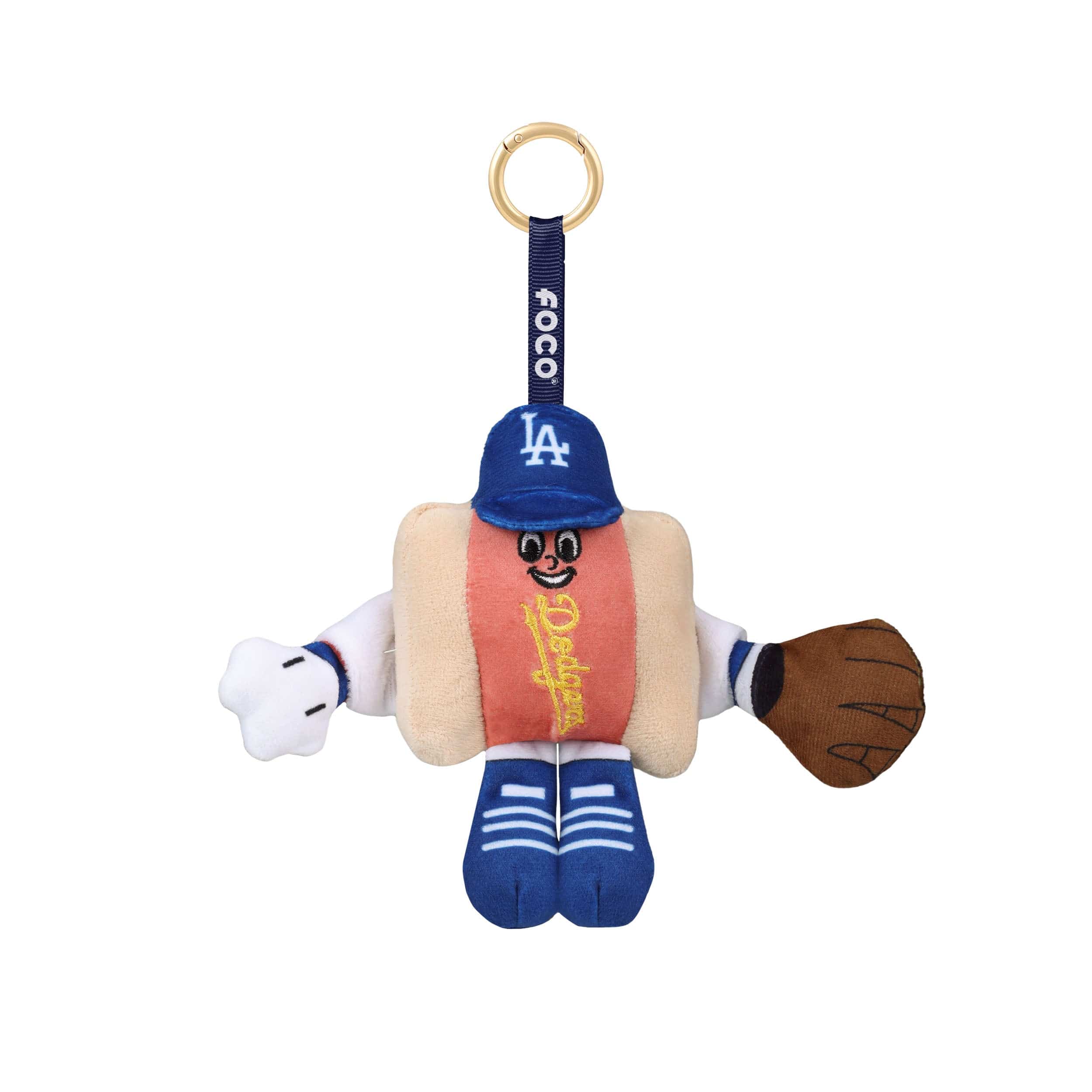 Los Angeles Dodgers MLB Plush Food Bag Charm Keychain (PREORDER - SHIPS LATE JUNE)