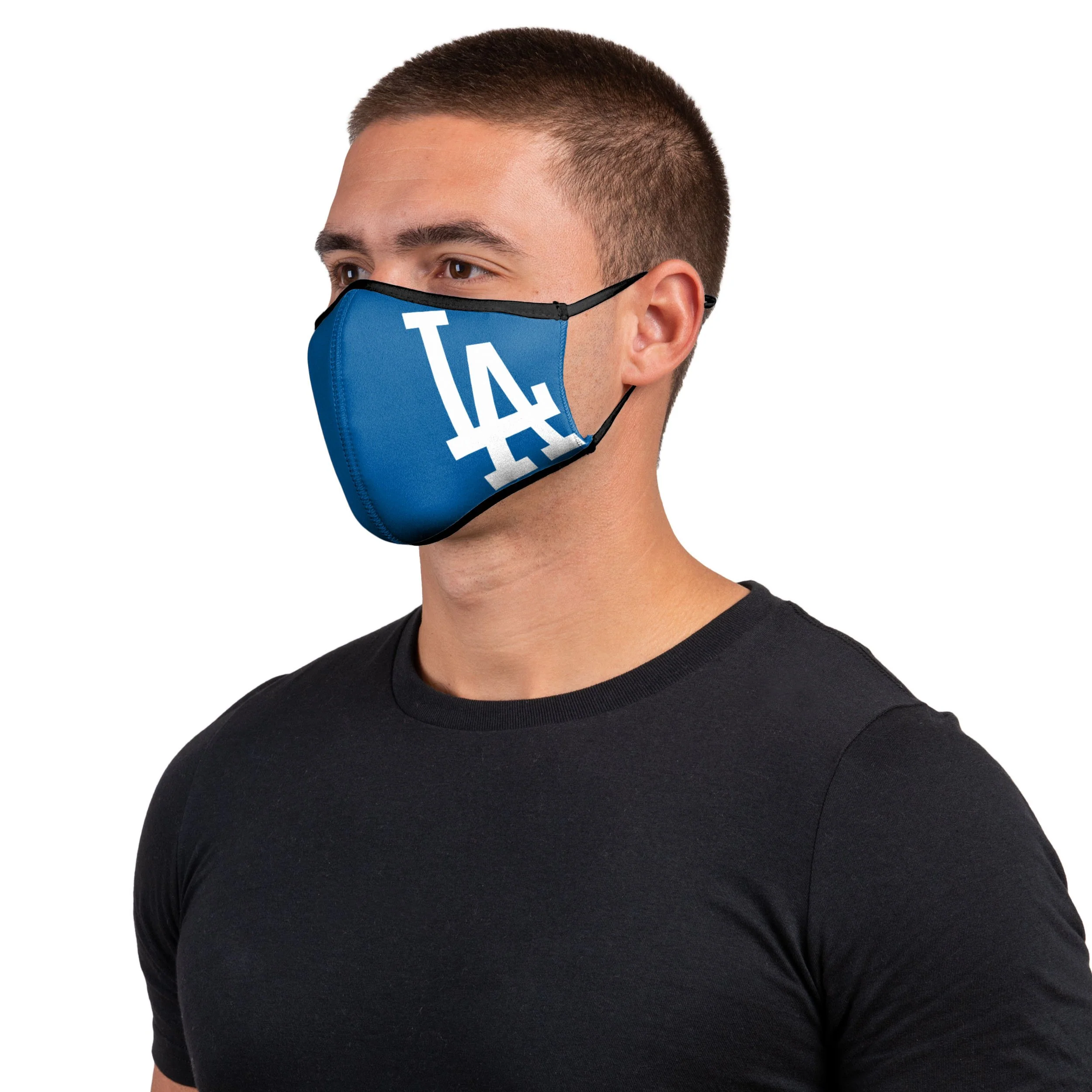 Los Angeles Dodgers MLB Sport 3 Pack Face Cover - Image 2