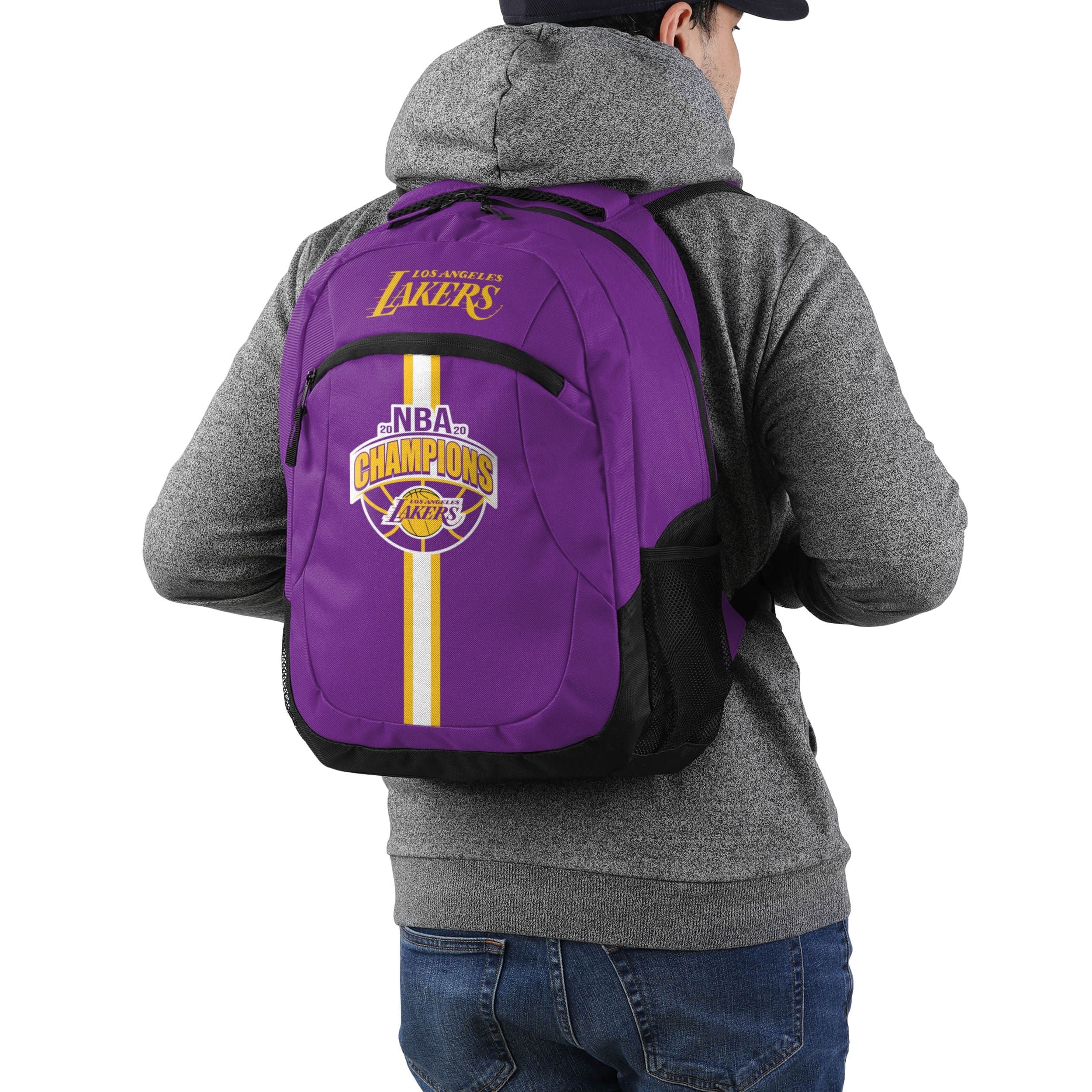 Los Angeles Lakers 2020 NBA Champions Action Backpack - Image 5