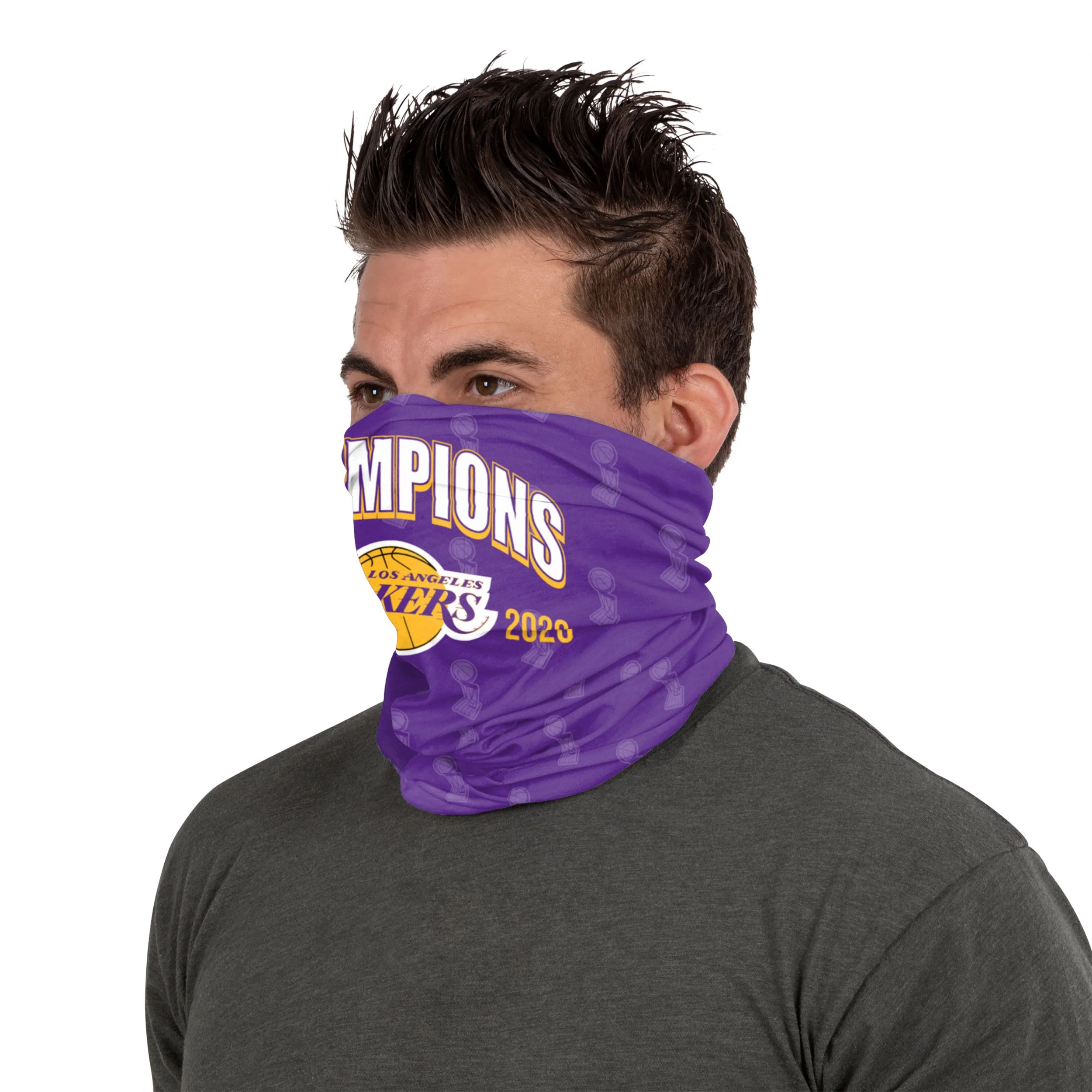Los Angeles Lakers 2020 NBA Champions Gaiter Scarf - Image 3