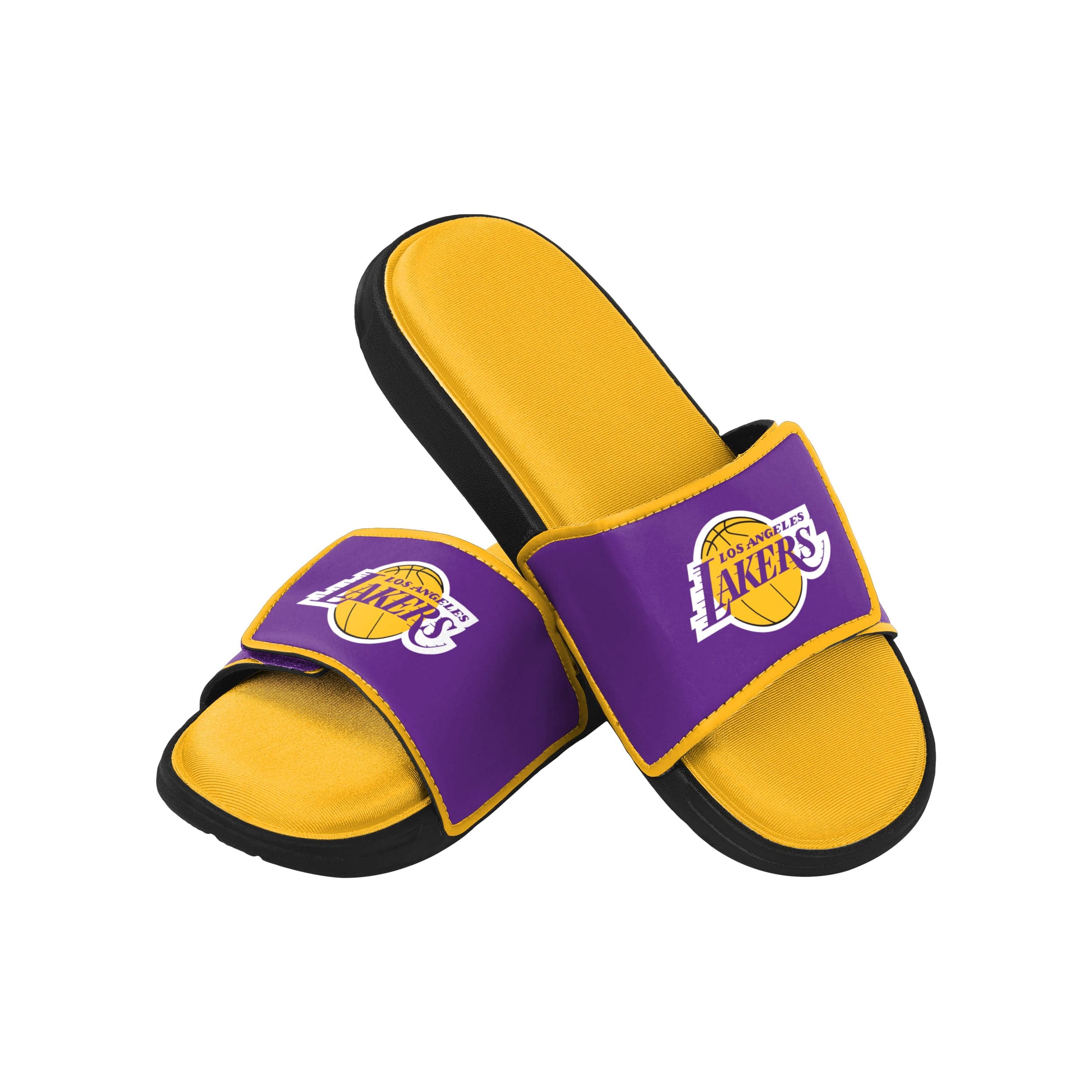 Los Angeles Lakers NBA Mens Foam Sport Slide Sandals