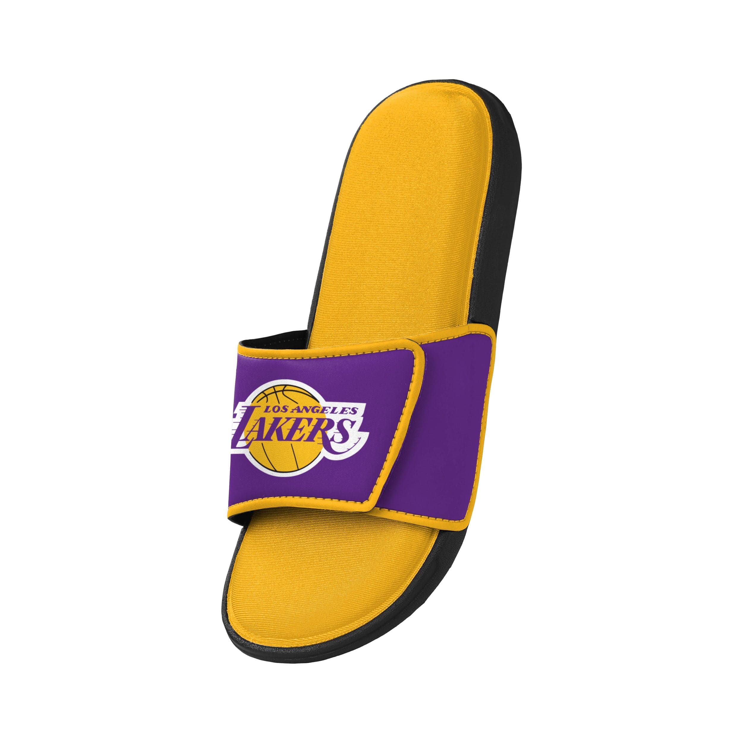 Los Angeles Lakers NBA Mens Foam Sport Slide Sandals - Image 3