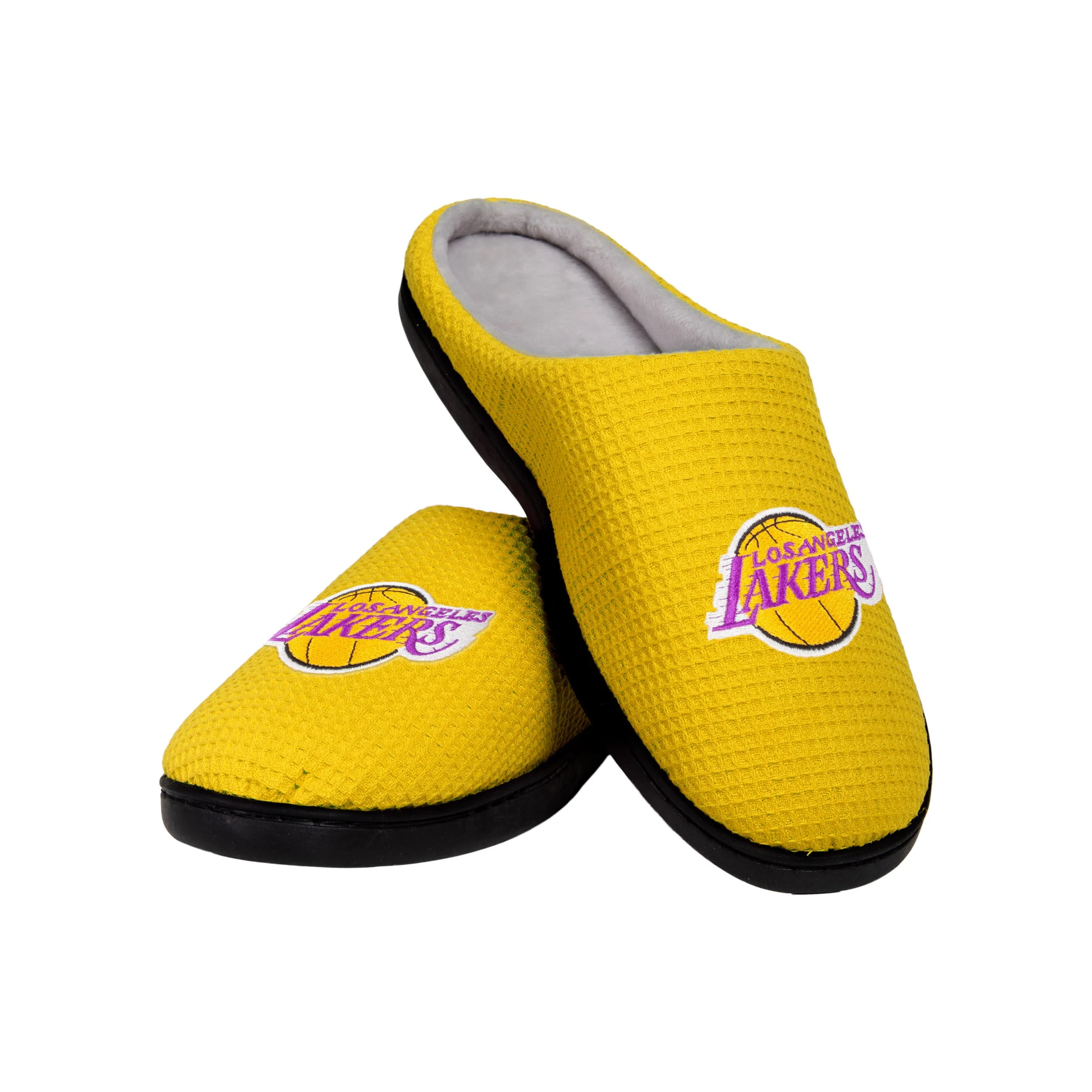 Los Angeles Lakers NBA Mens Memory Foam Slide Slippers