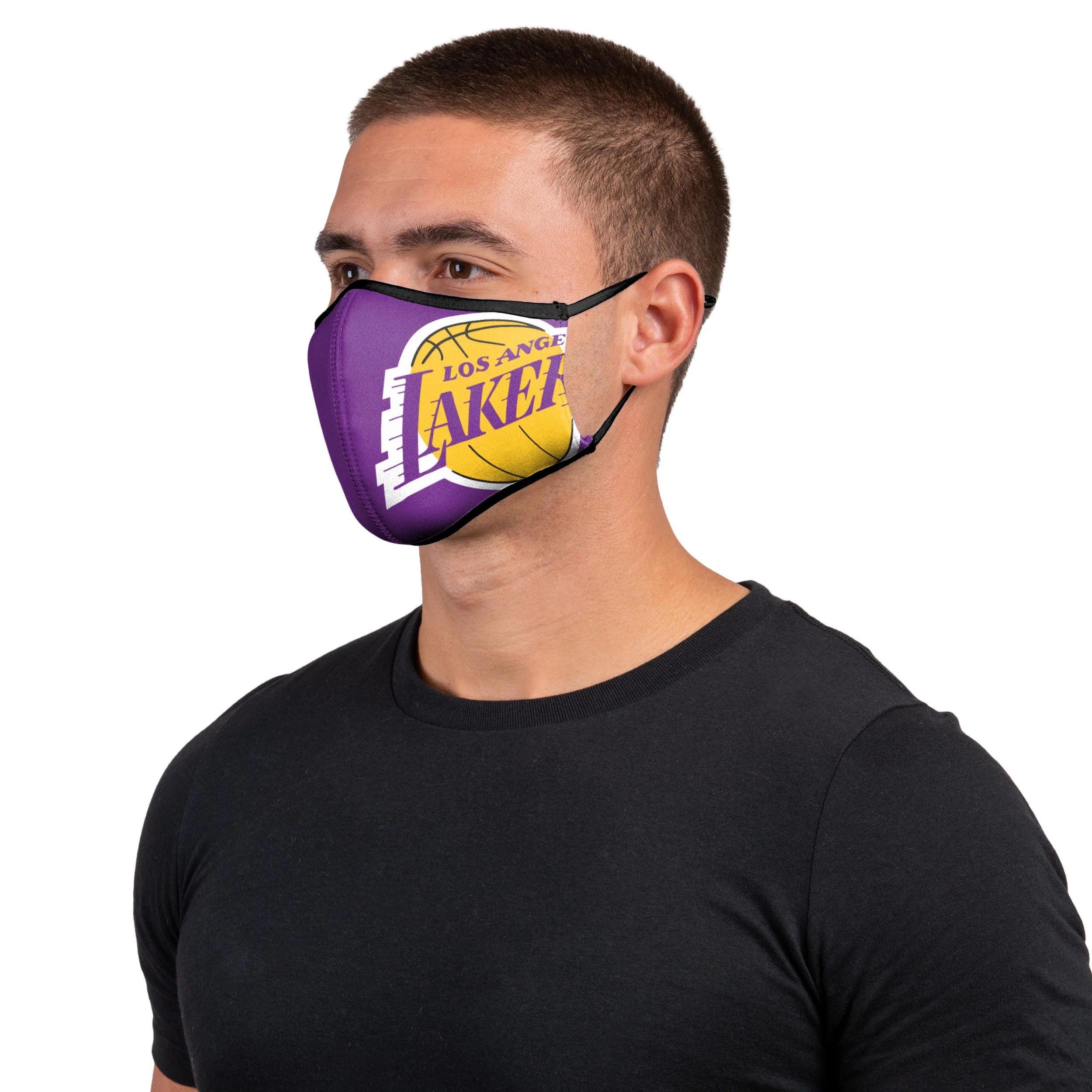 Los Angeles Lakers NBA Sport 3 Pack Face Cover - Image 2