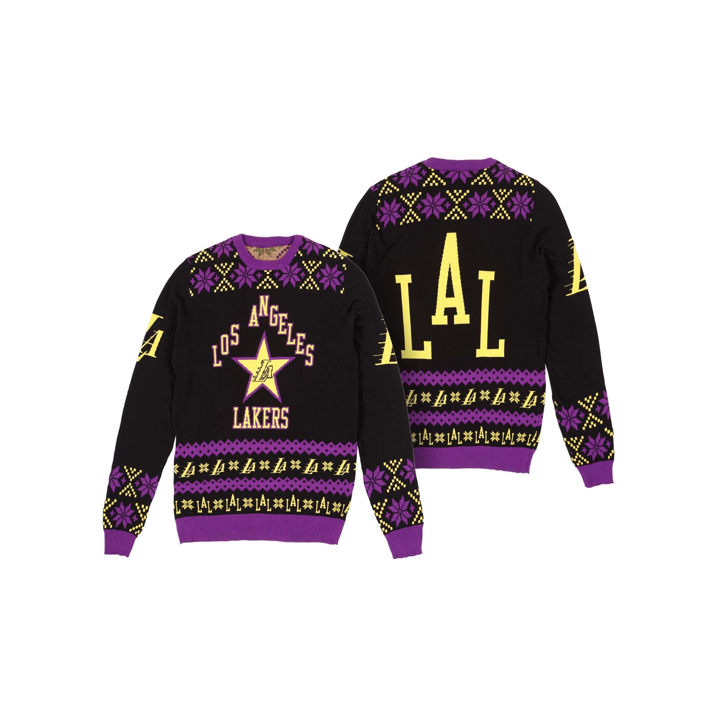 Los Angeles Lakers NBA Mens Thematic Knit Sweater - Image 3