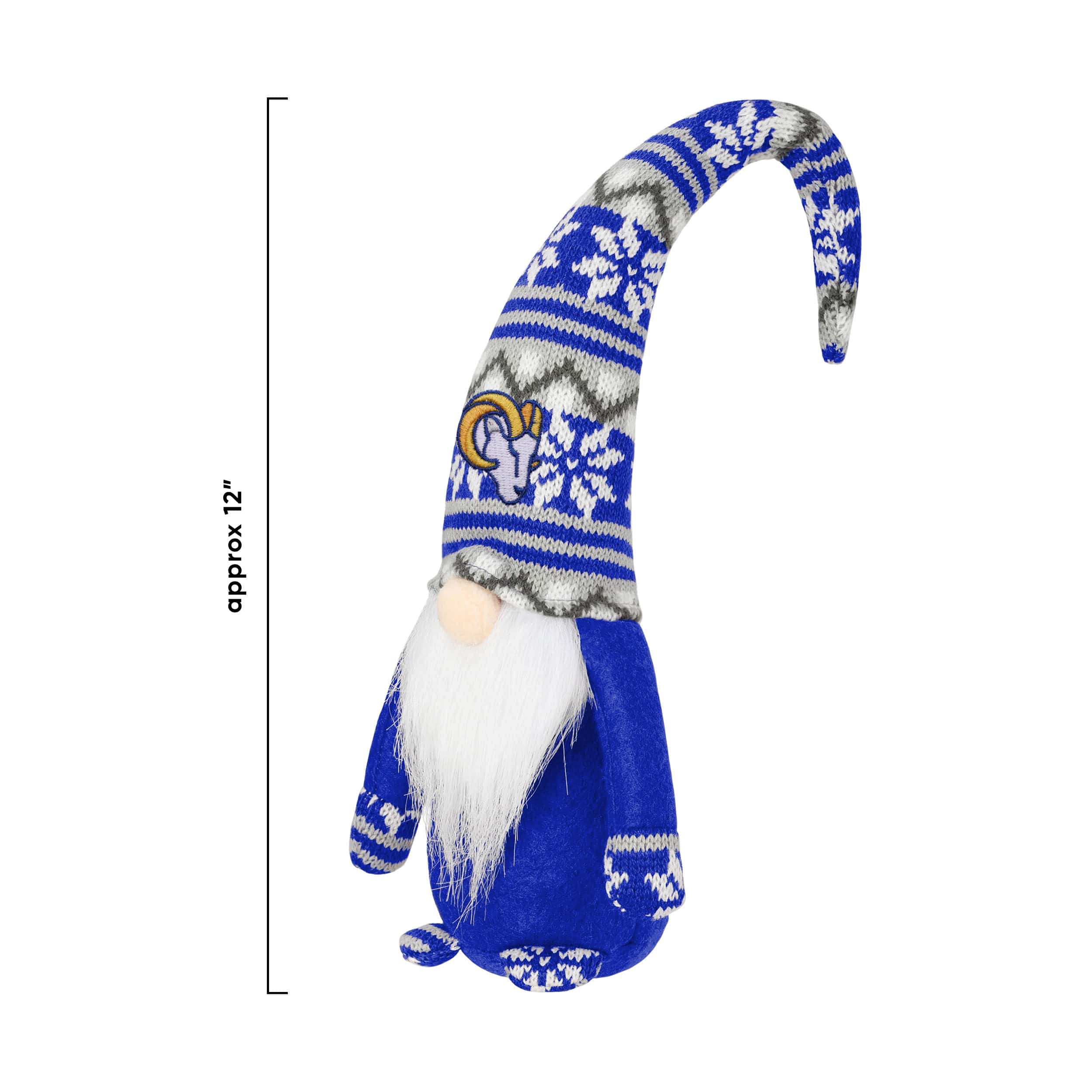 Los Angeles Rams NFL Bent Hat Plush Gnome - Image 3