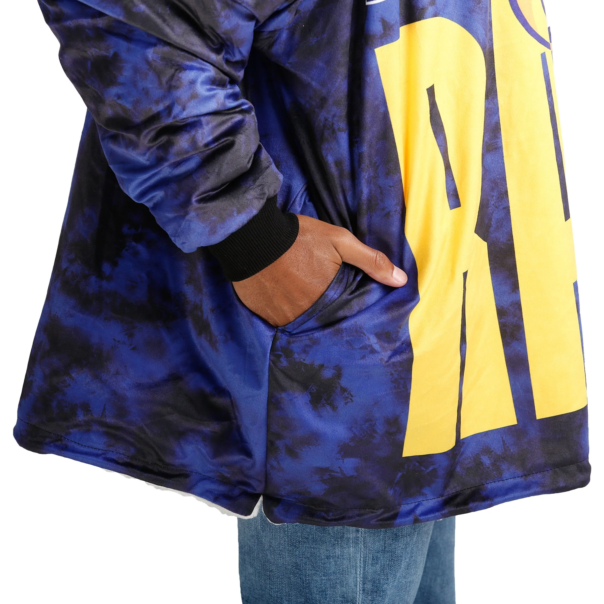 Los Angeles Rams NFL Bold Logo Camo Hoodeez - Image 5