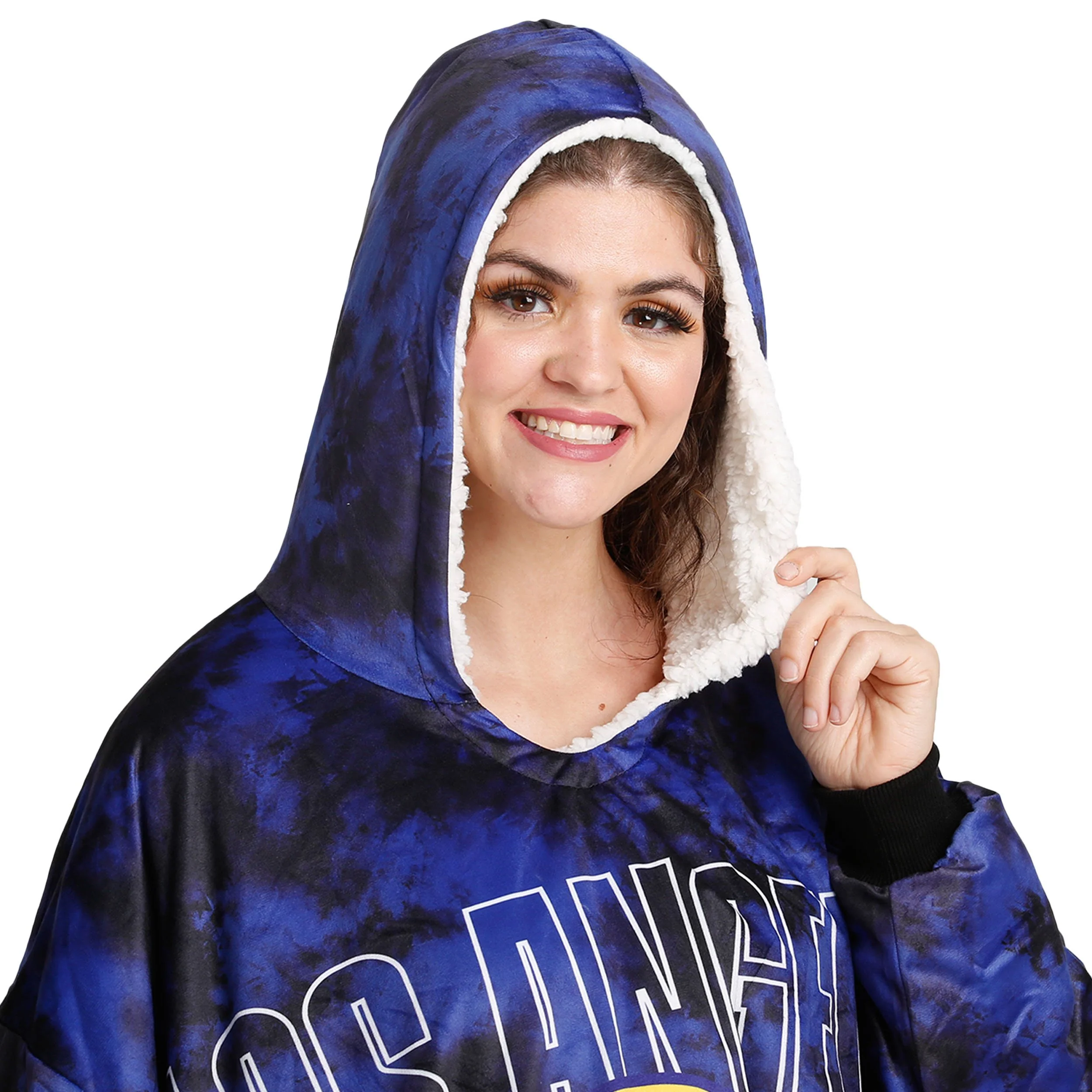 Los Angeles Rams NFL Bold Logo Camo Hoodeez - Image 6