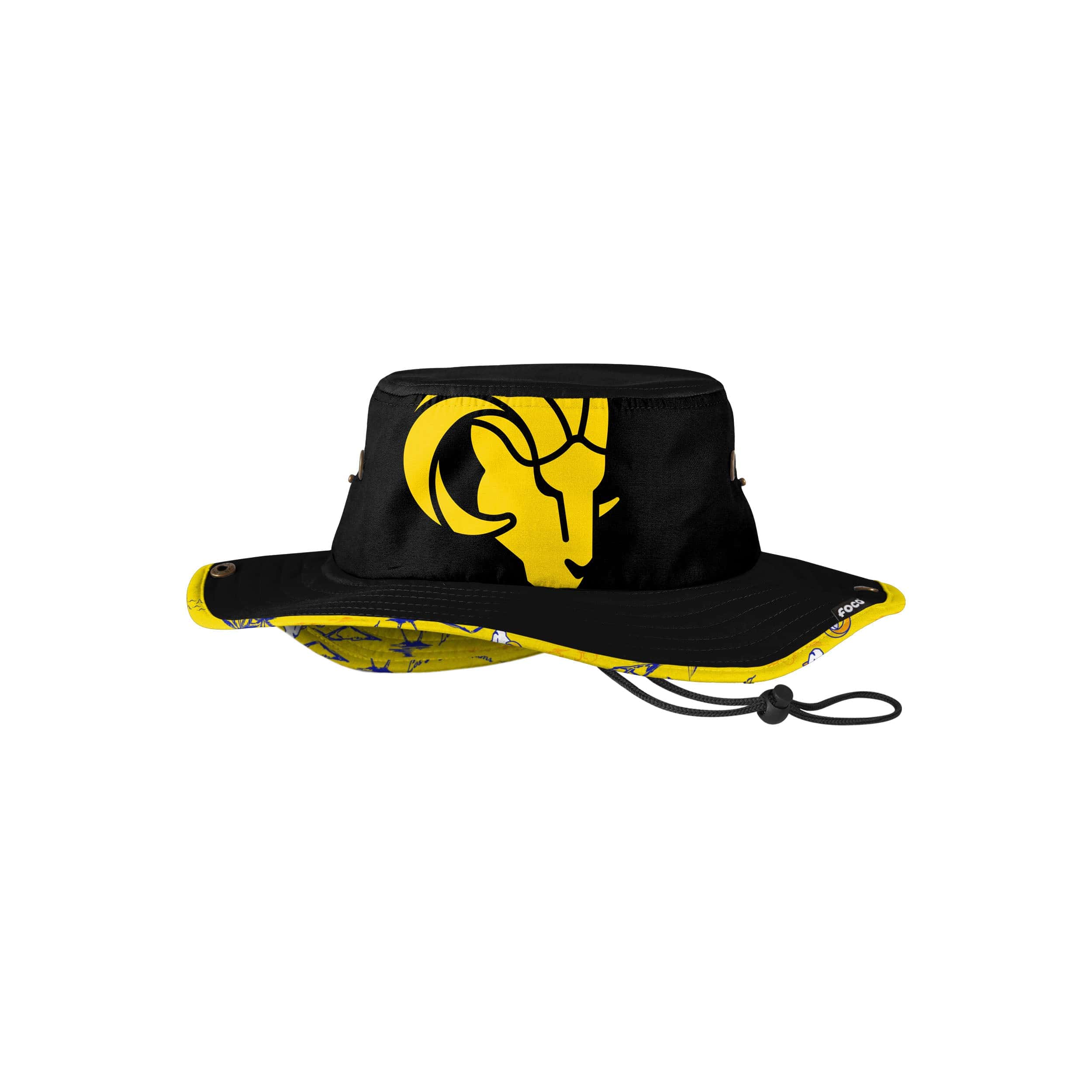 Los Angeles Rams NFL Cropped Big Logo Hybrid Boonie Hat