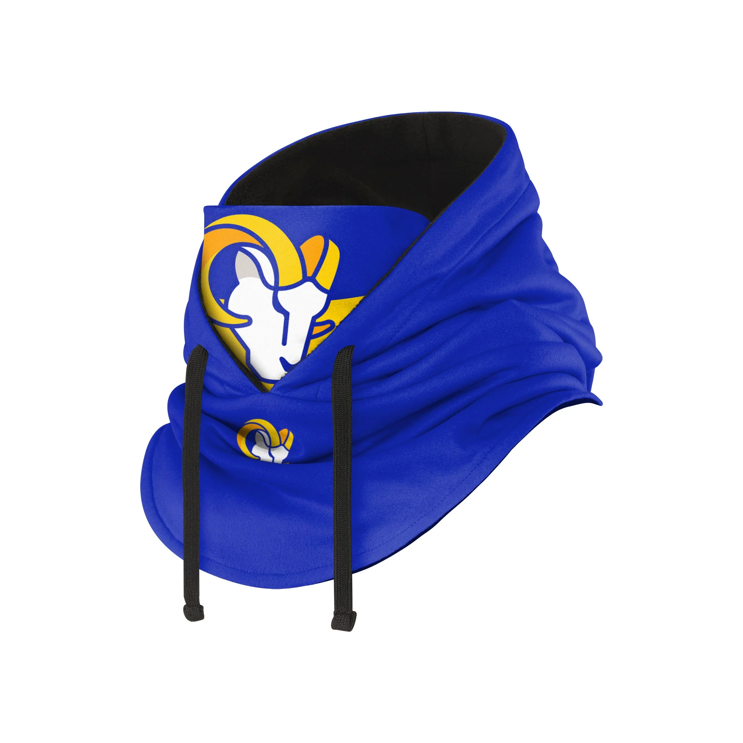 Los Angeles Rams NFL Drawstring Hooded Gaiter - - Image 2