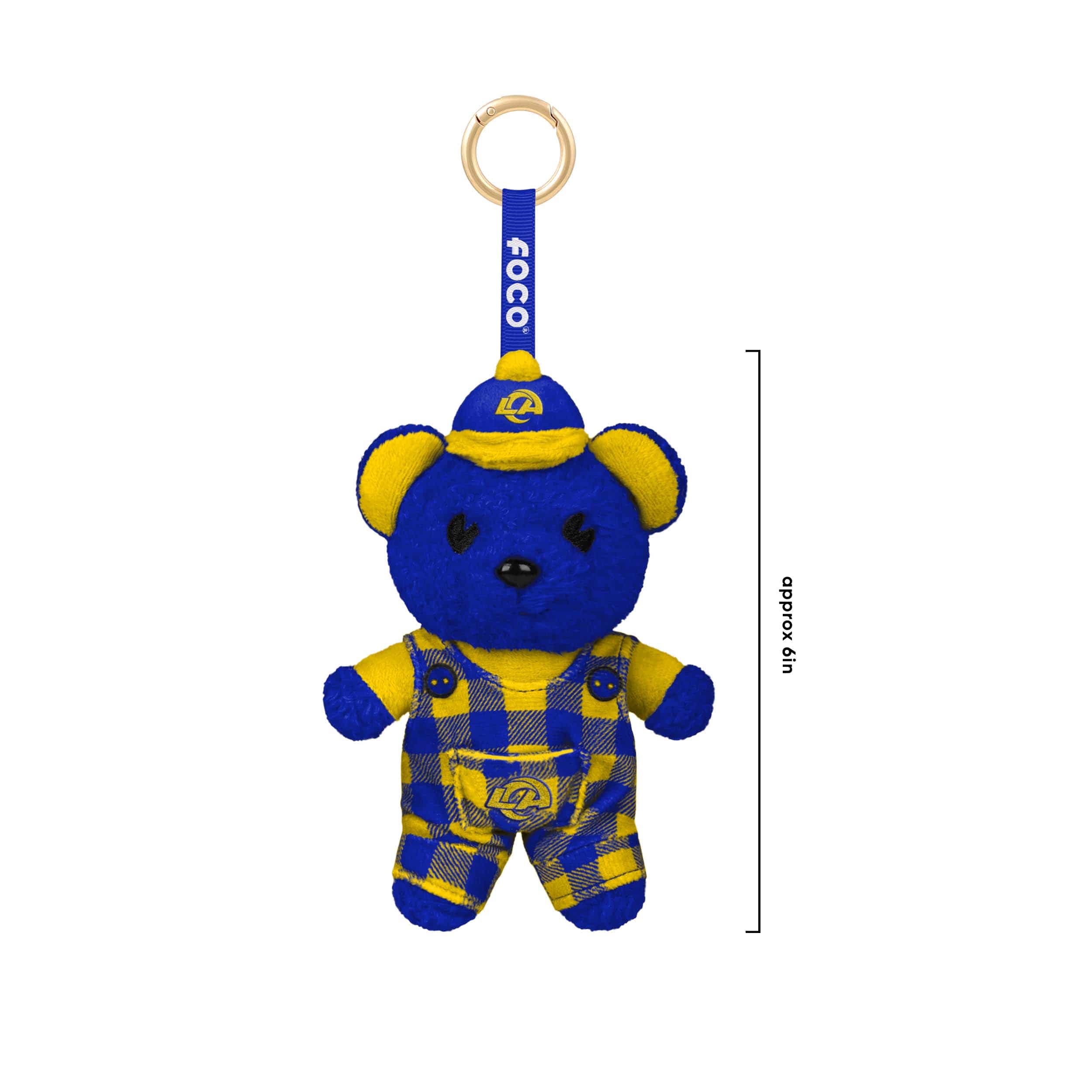 Los Angeles Rams NFL FOOCOOS Plush Bag Charm Keychain Blind Box Series 1 (PREORDER - SHIPS LATE JUNE) - Image 3