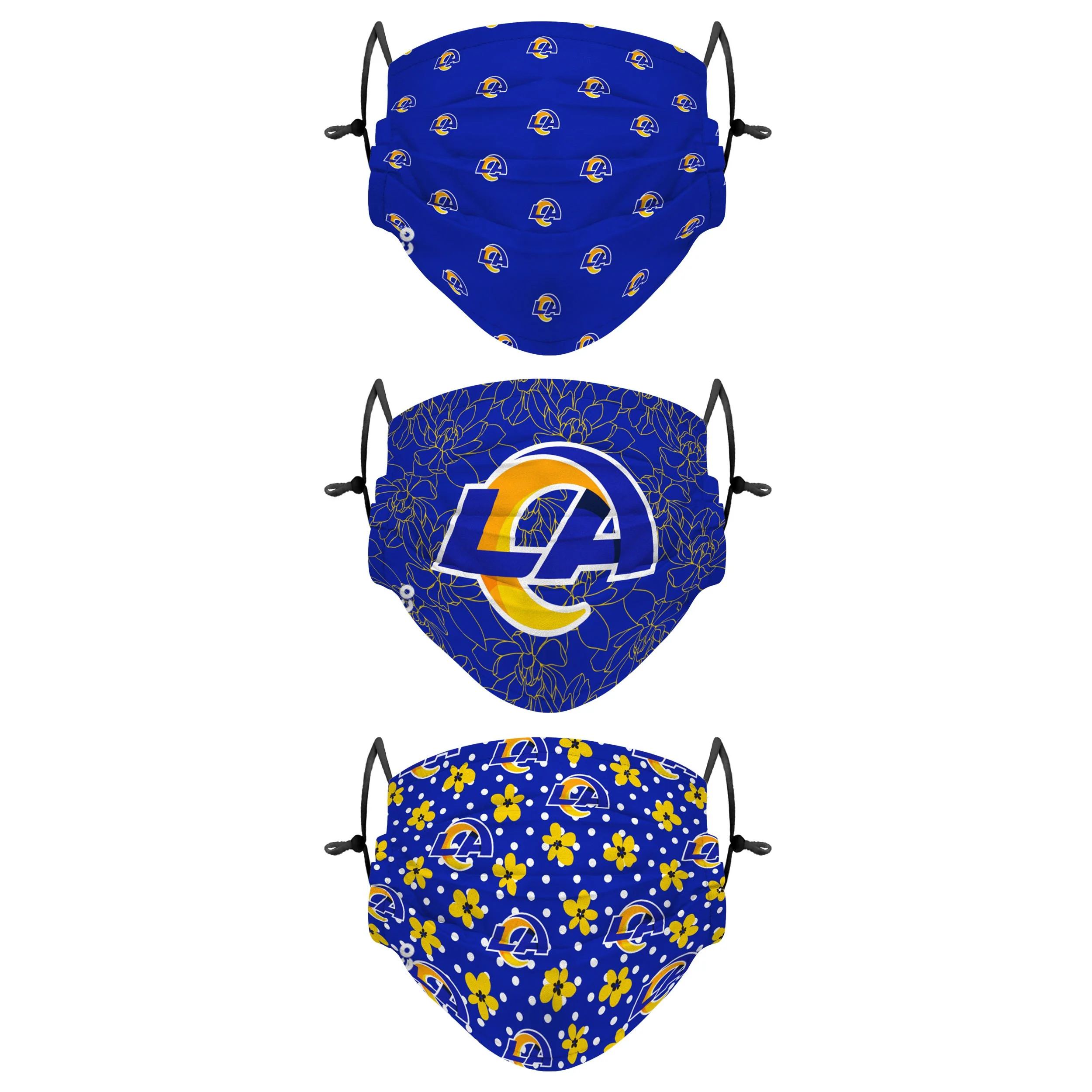 Los Angeles Rams NFL Gameday Gardener 3 Pack Face Cover