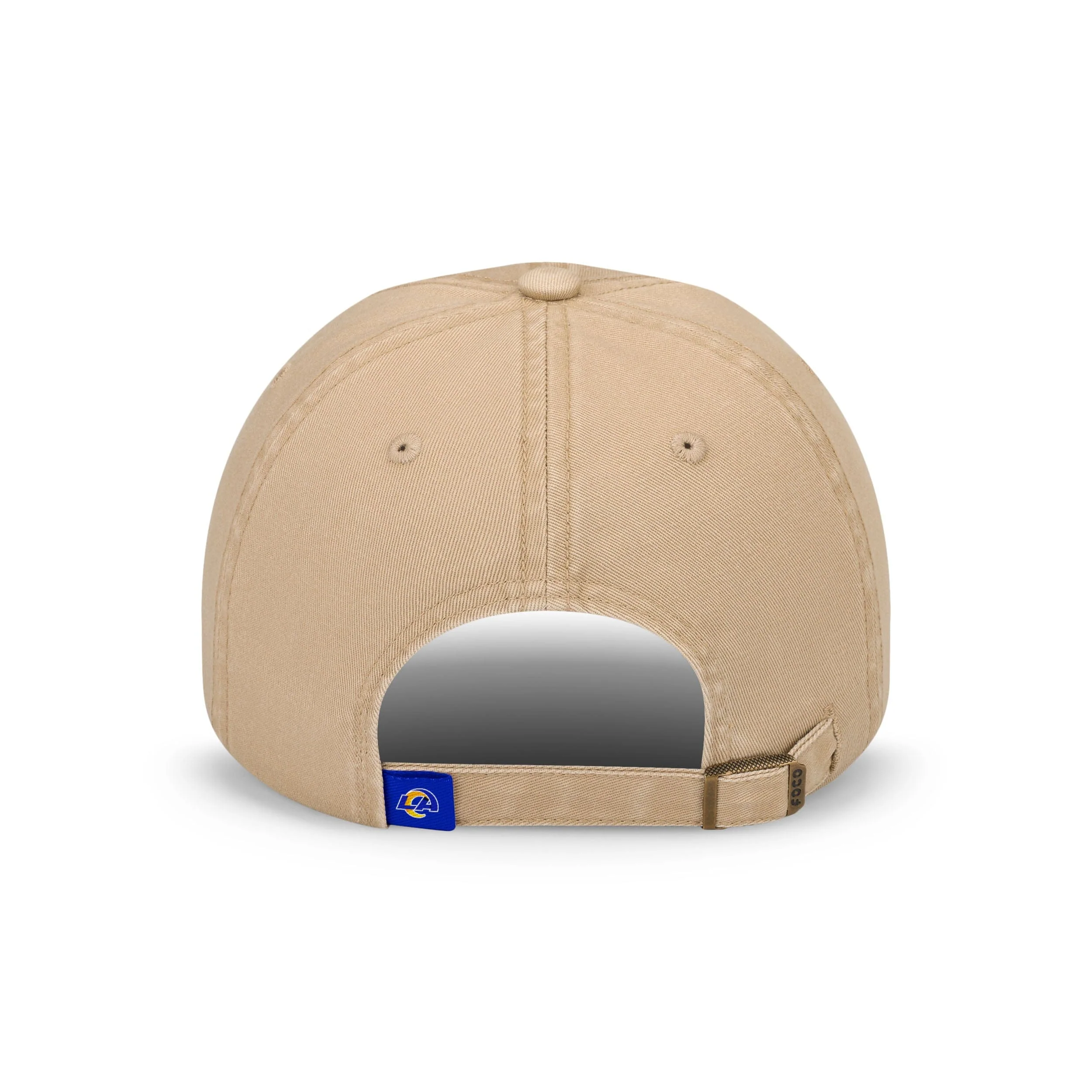 Los Angeles Rams NFL Khaki Primary Logo Casual Cap - Image 3