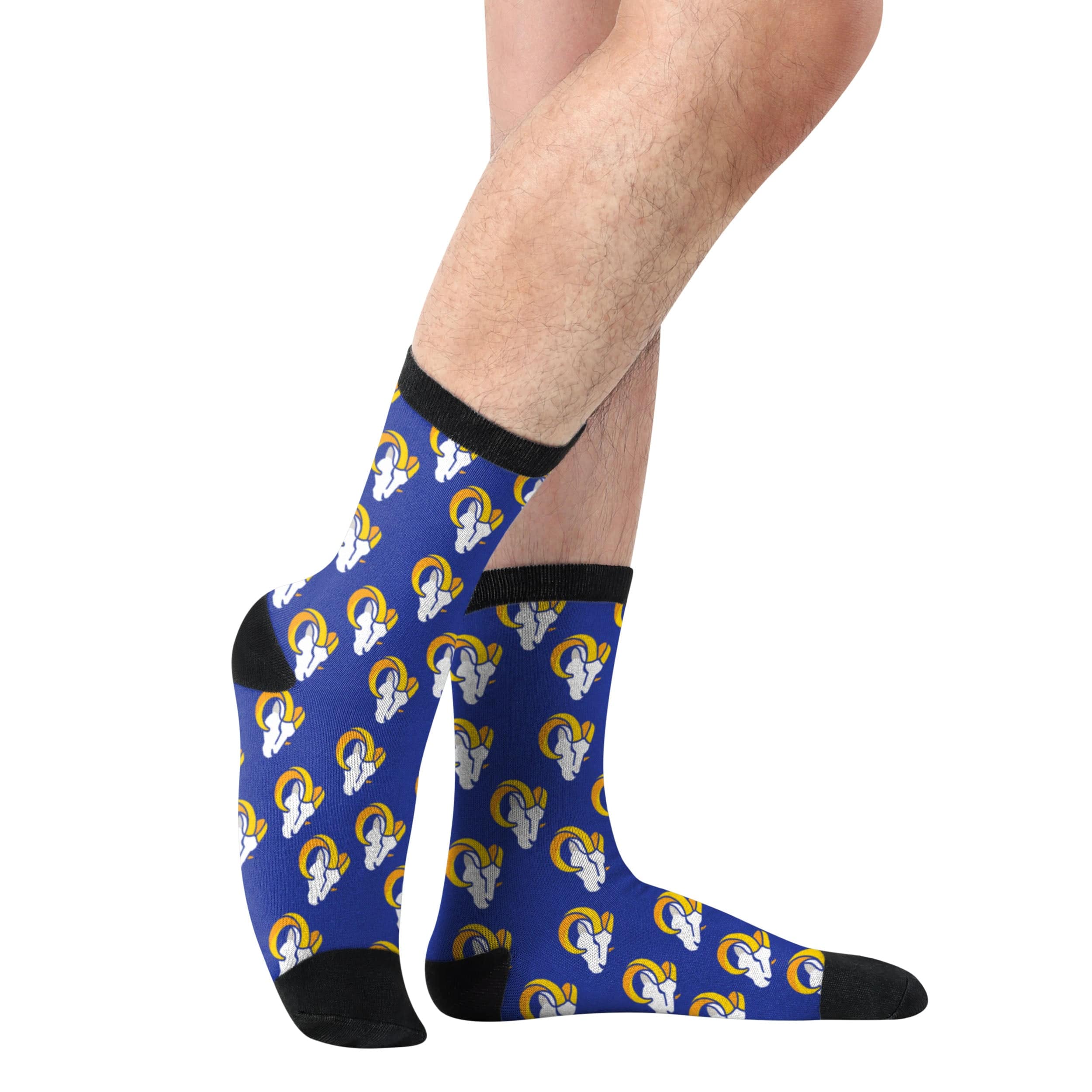 Los Angeles Rams NFL Logo Blast Socks - Image 3