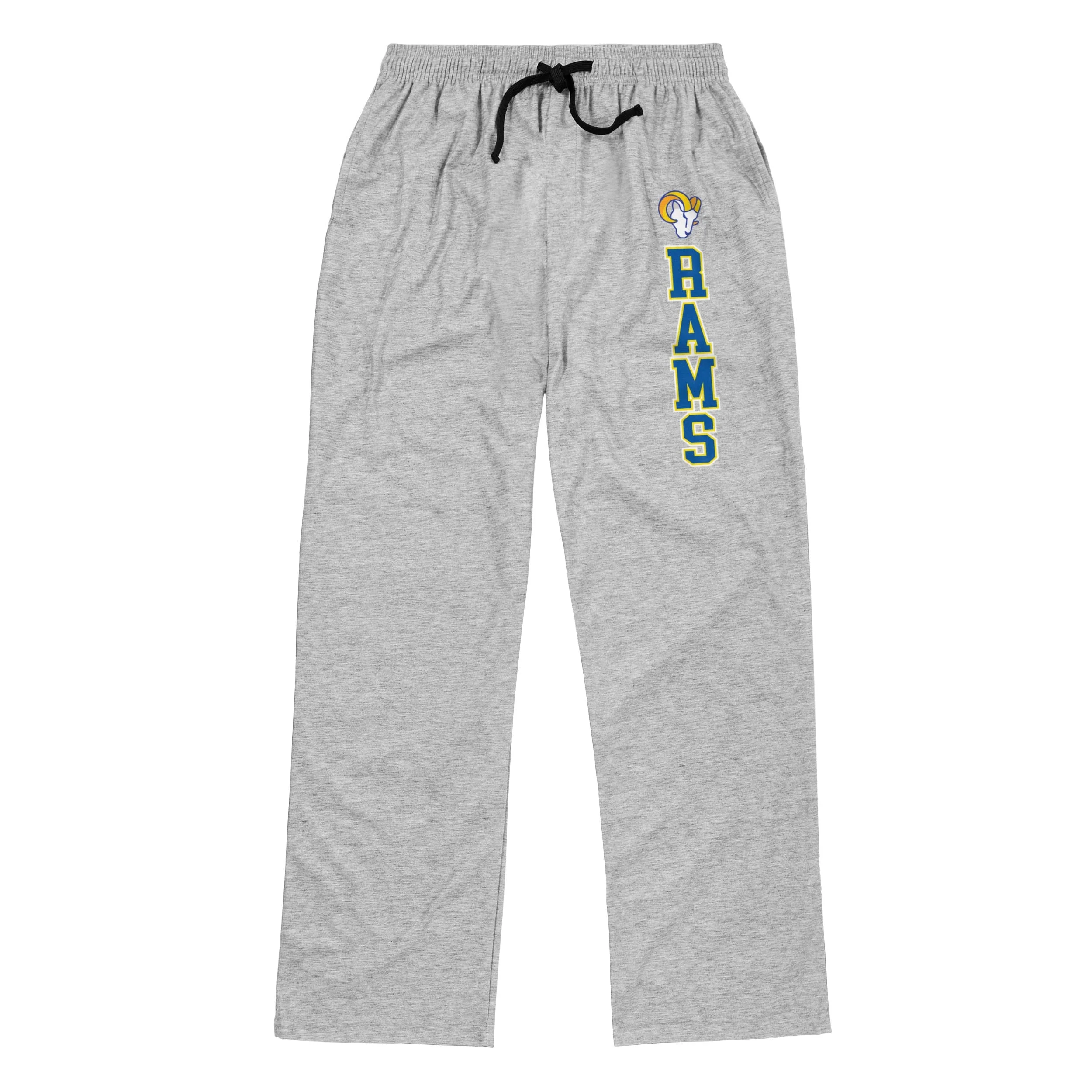 Los Angeles Rams NFL Mens Athletic Gray Lounge Pants - Image 4