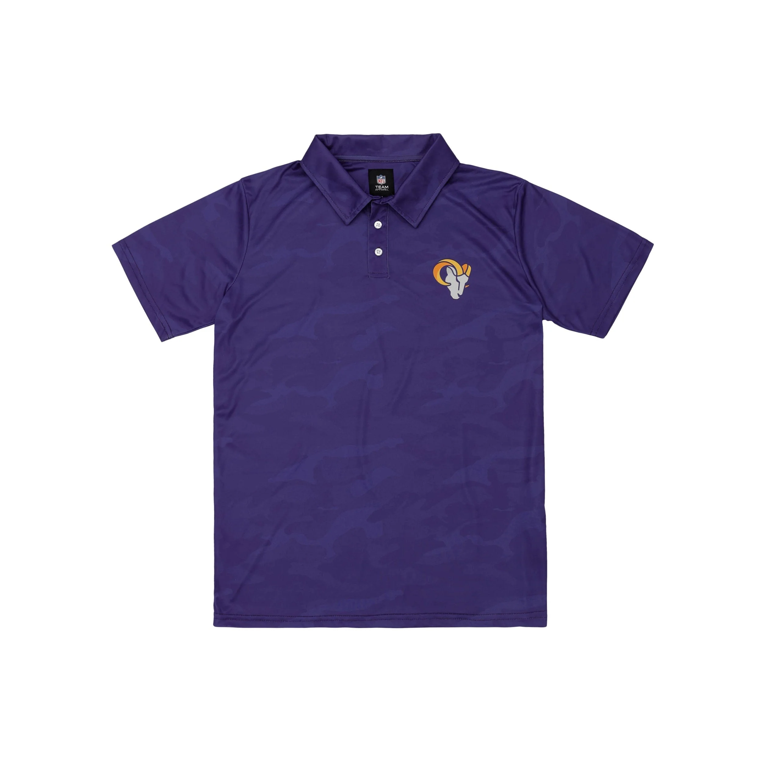 Los Angeles Rams NFL Mens Color Camo Polyester Polo - Image 5