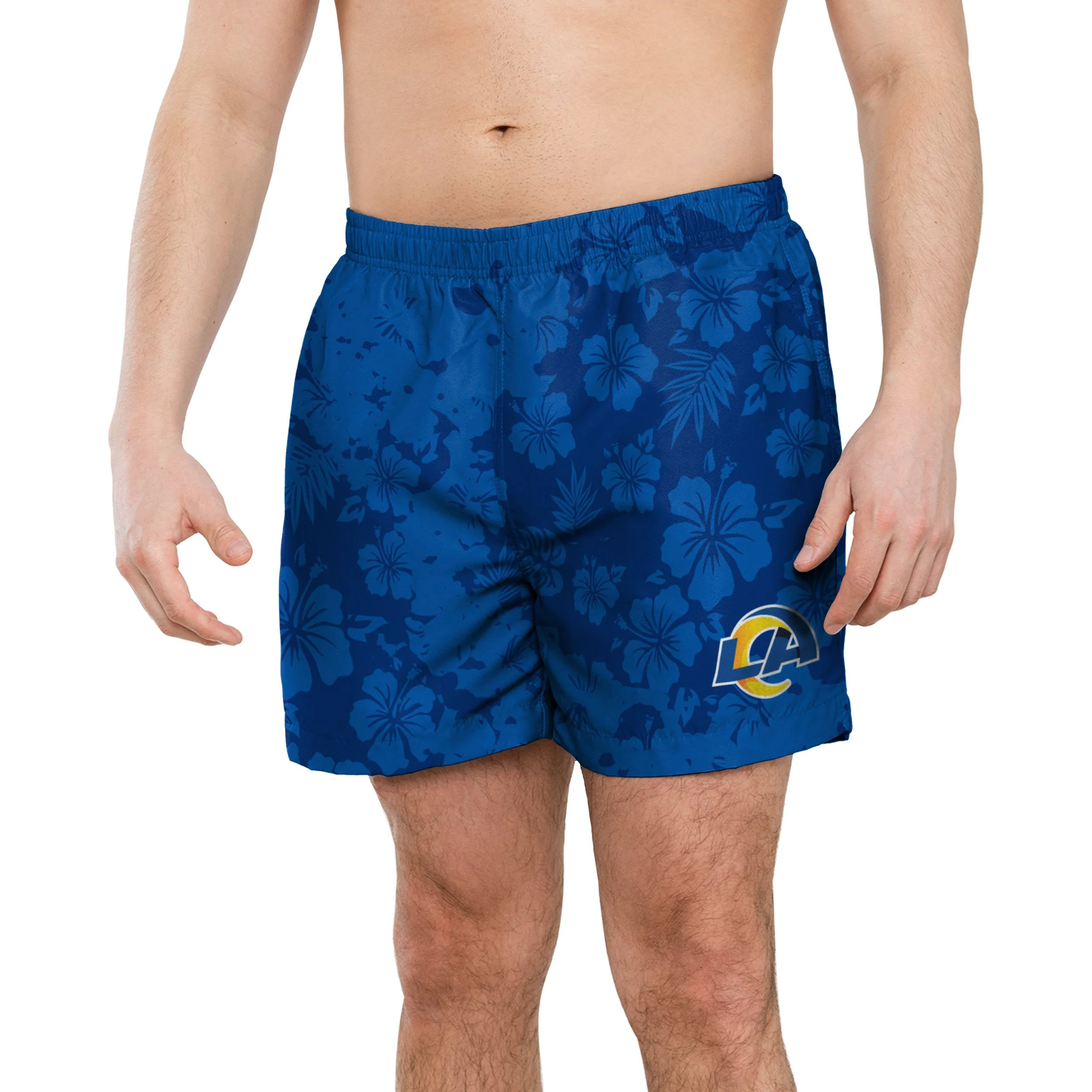 Los Angeles Rams NFL Mens Color Change-Up Swimming Trunks - Image 2