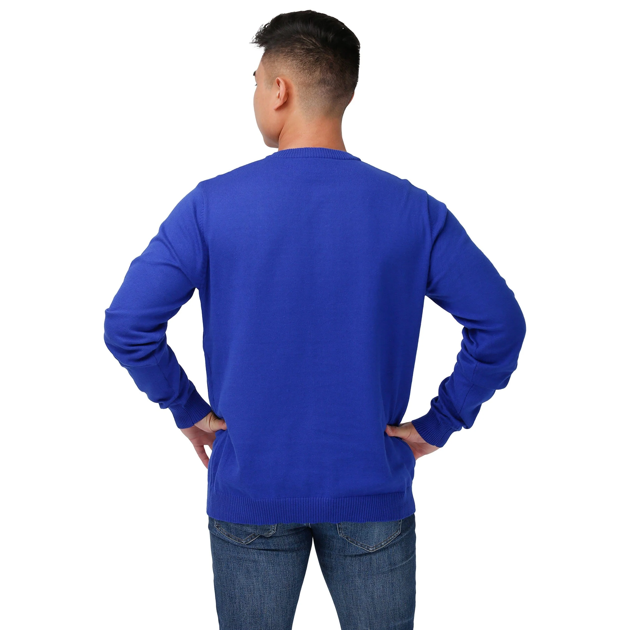 Los Angeles Rams NFL Mens Dear Santa Light Up Sweater - Image 3