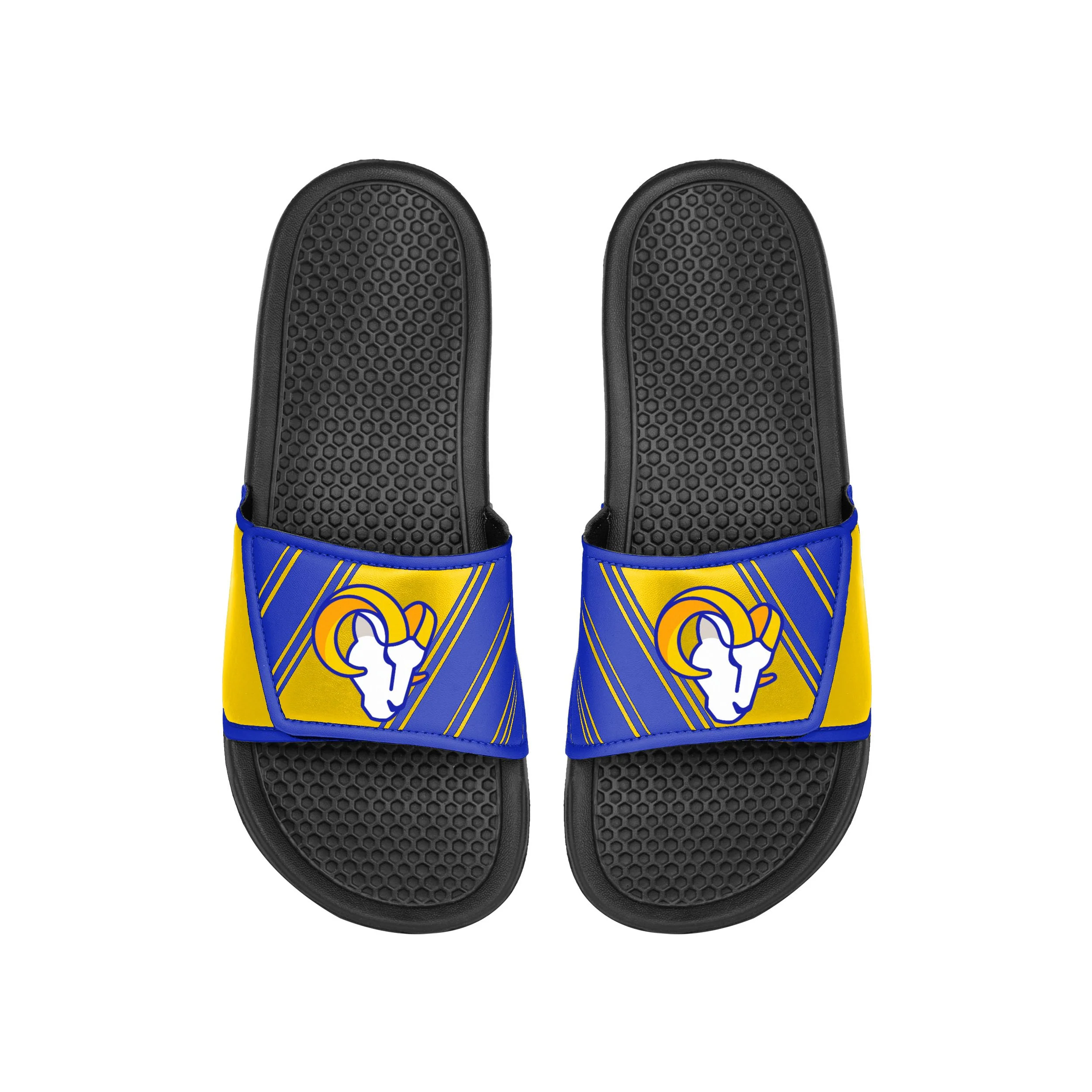 Los Angeles Rams NFL Mens Legacy Velcro Sport Slide - Image 3