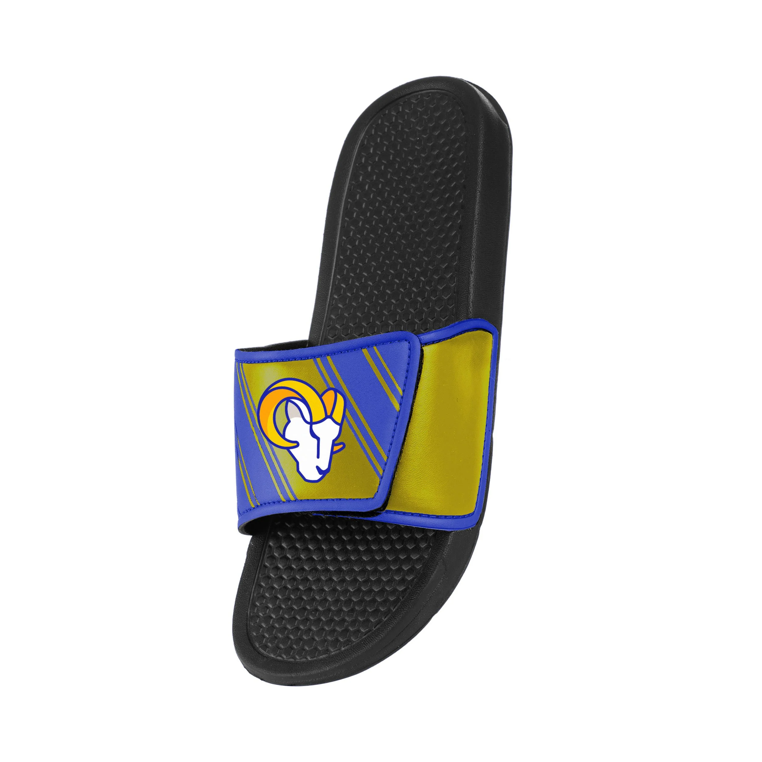 Los Angeles Rams NFL Mens Legacy Velcro Sport Slide - Image 4