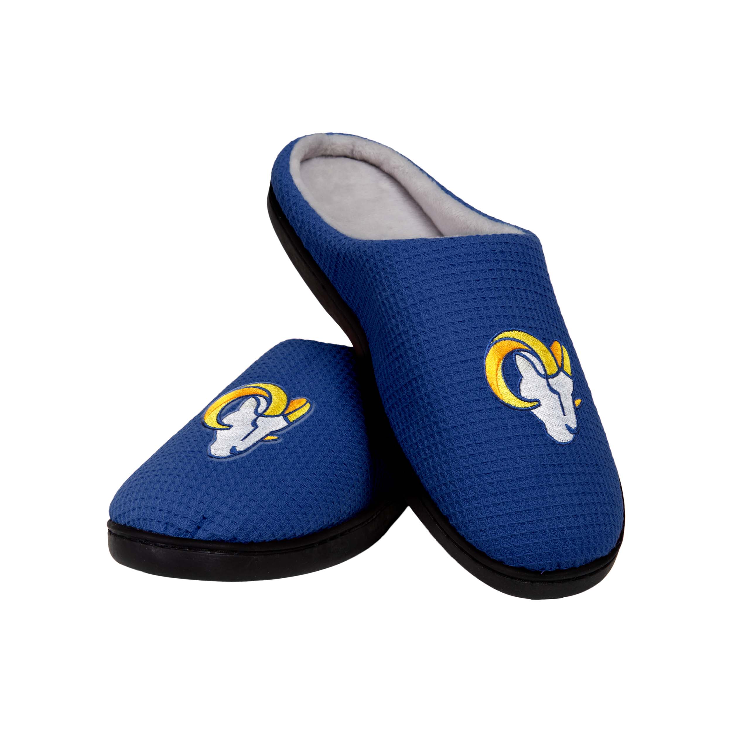 Los Angeles Rams NFL Mens Memory Foam Slide Slippers